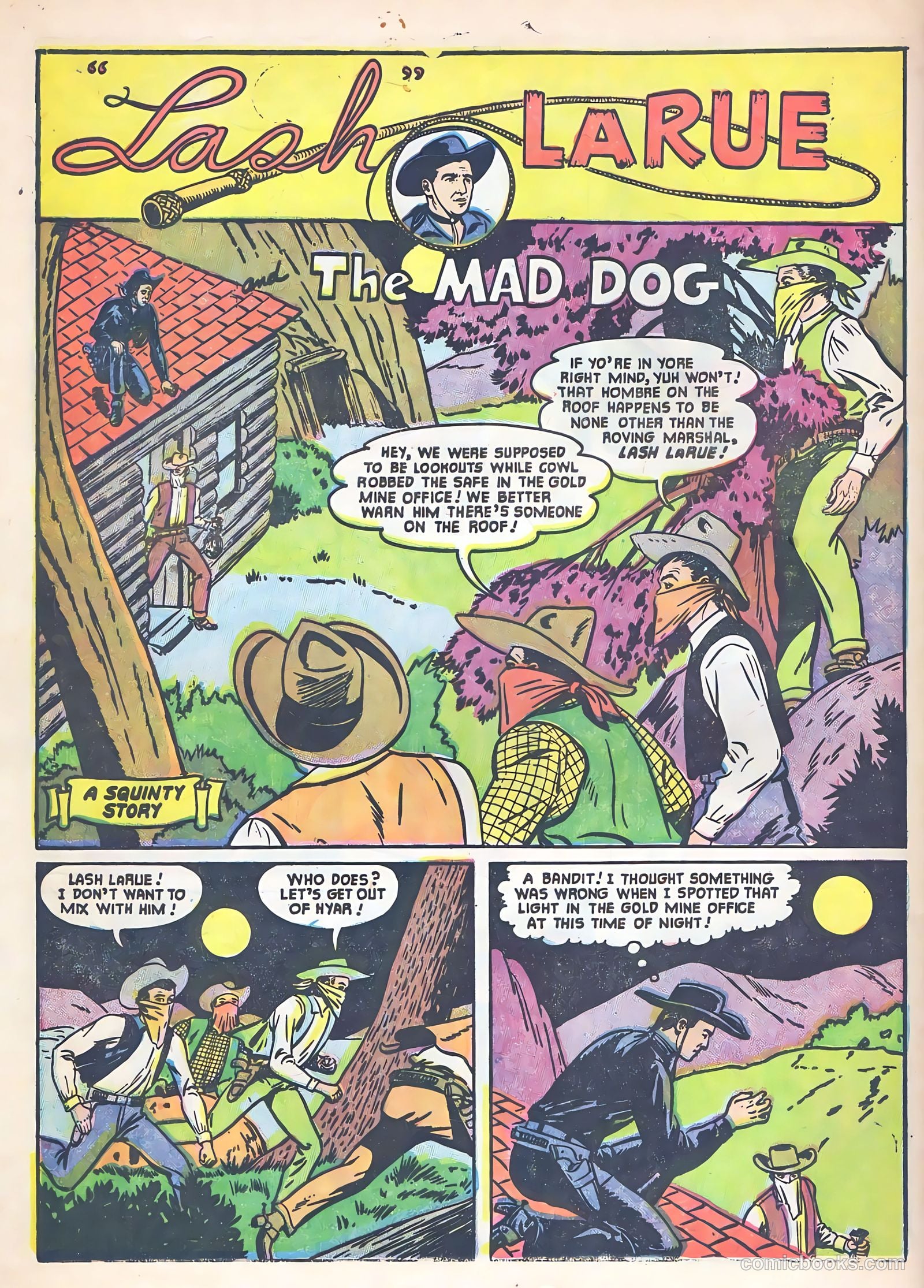 Lash La Rue Western #53 — page 28 of 36