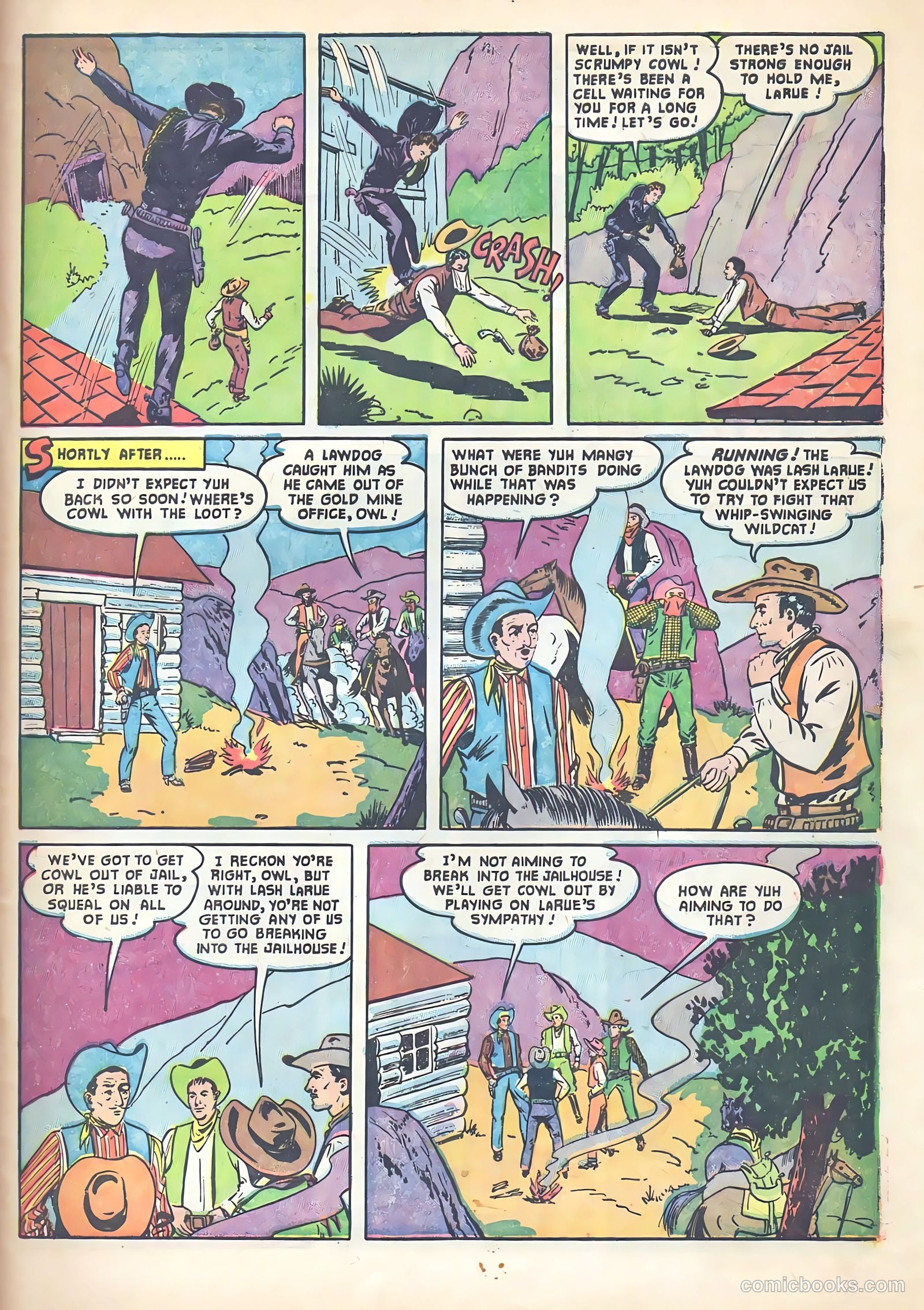 Lash La Rue Western #53 — page 29 of 36