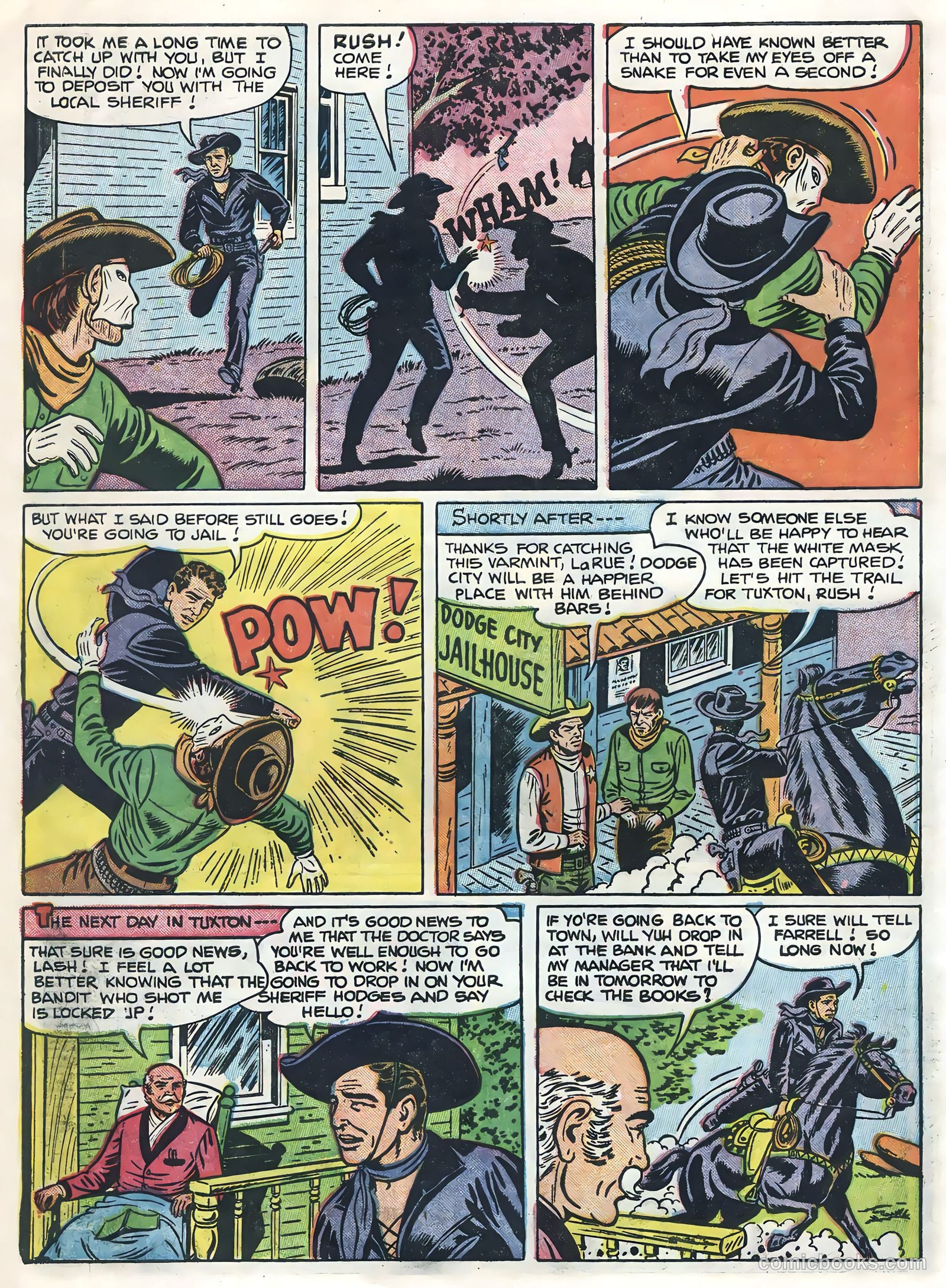Lash La Rue Western #54 — page 6 of 36