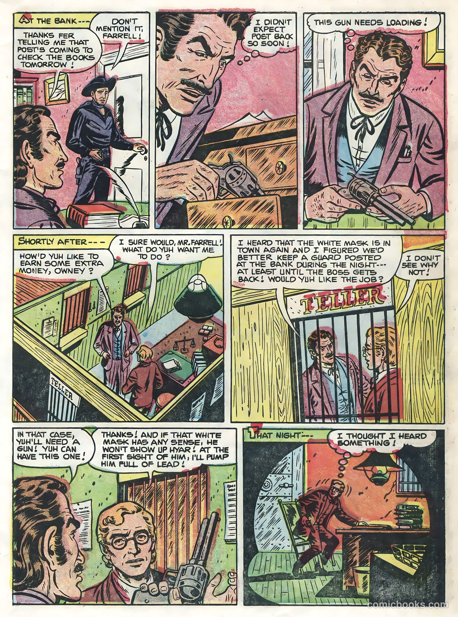 Lash La Rue Western #54 — page 7 of 36
