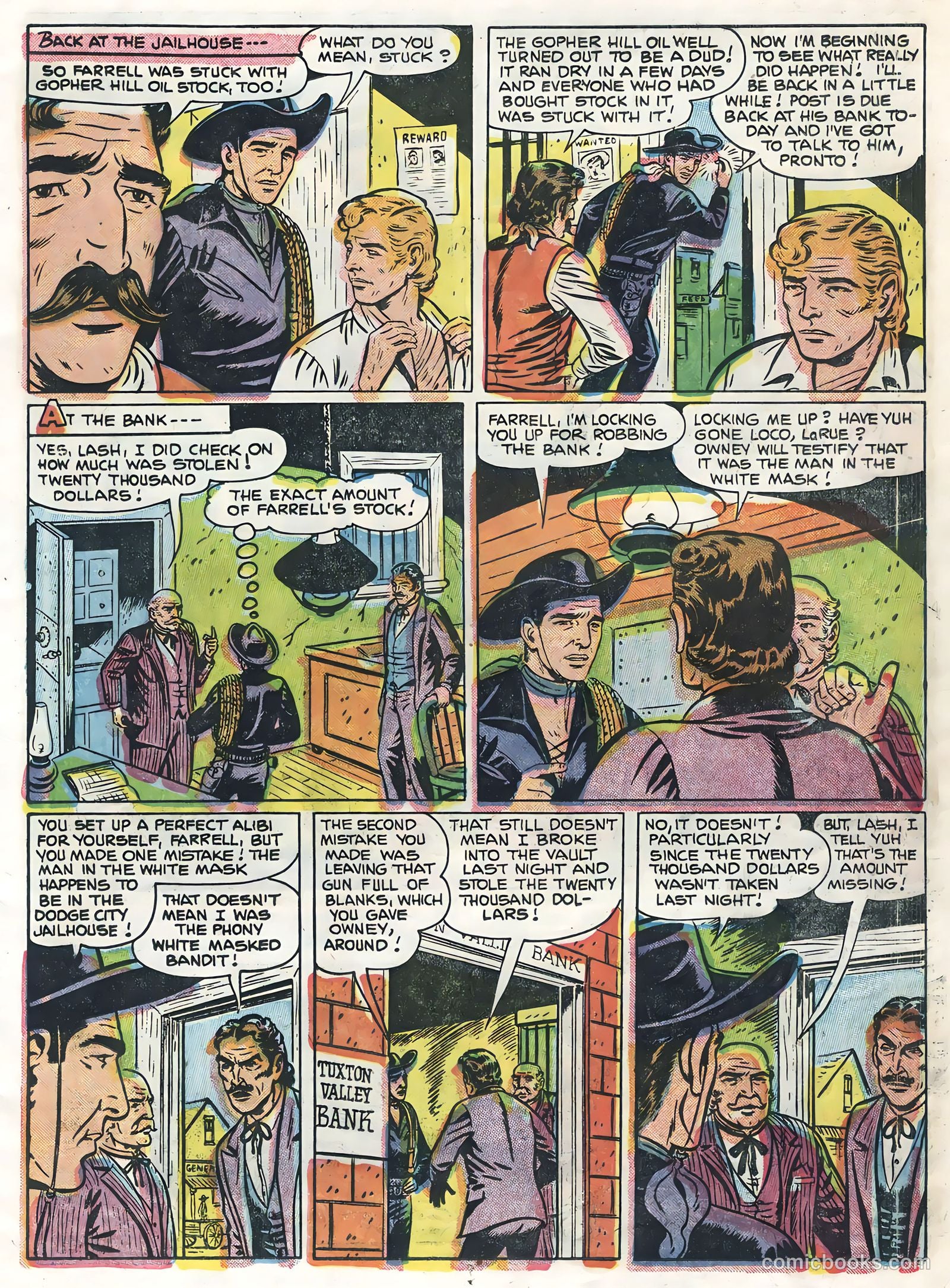 Lash La Rue Western #54 — page 11 of 36