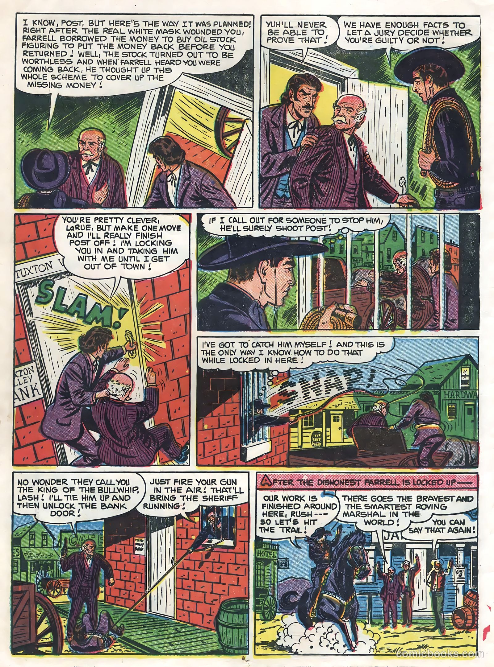Lash La Rue Western #54 — page 12 of 36