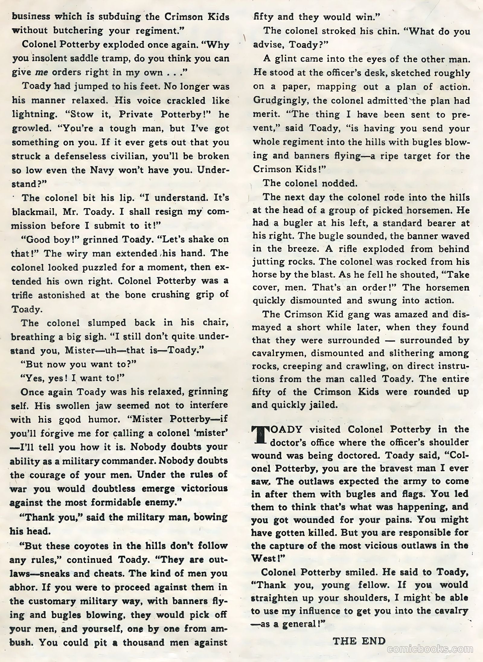 Lash La Rue Western #54 — page 16 of 36