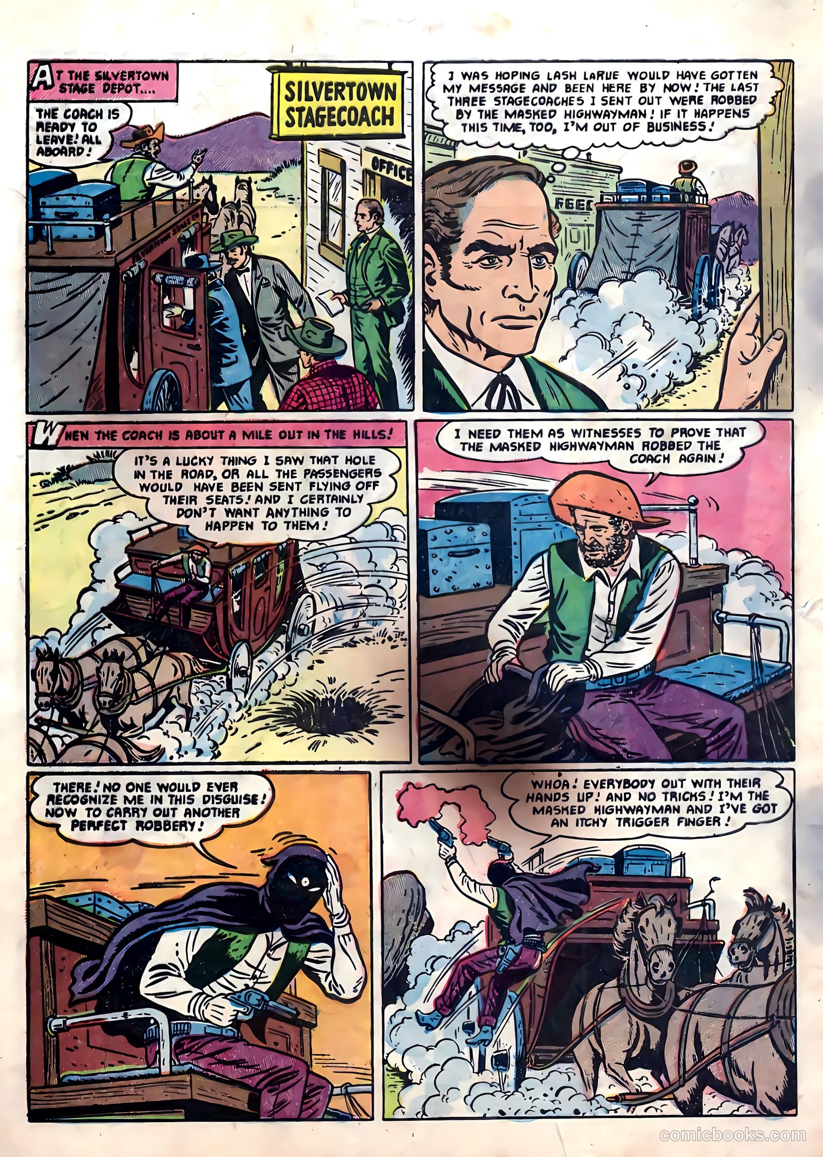 Lash La Rue Western #55 — page 3 of 33