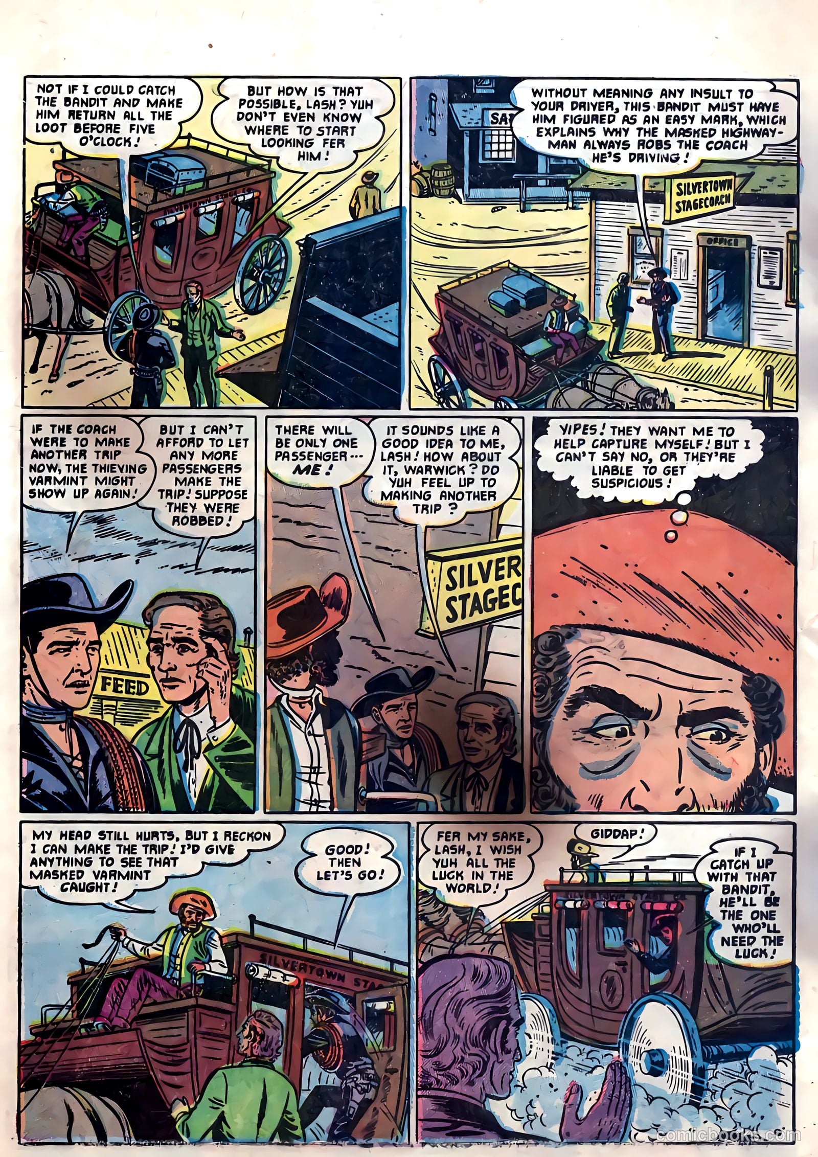 Lash La Rue Western #55 — page 7 of 33