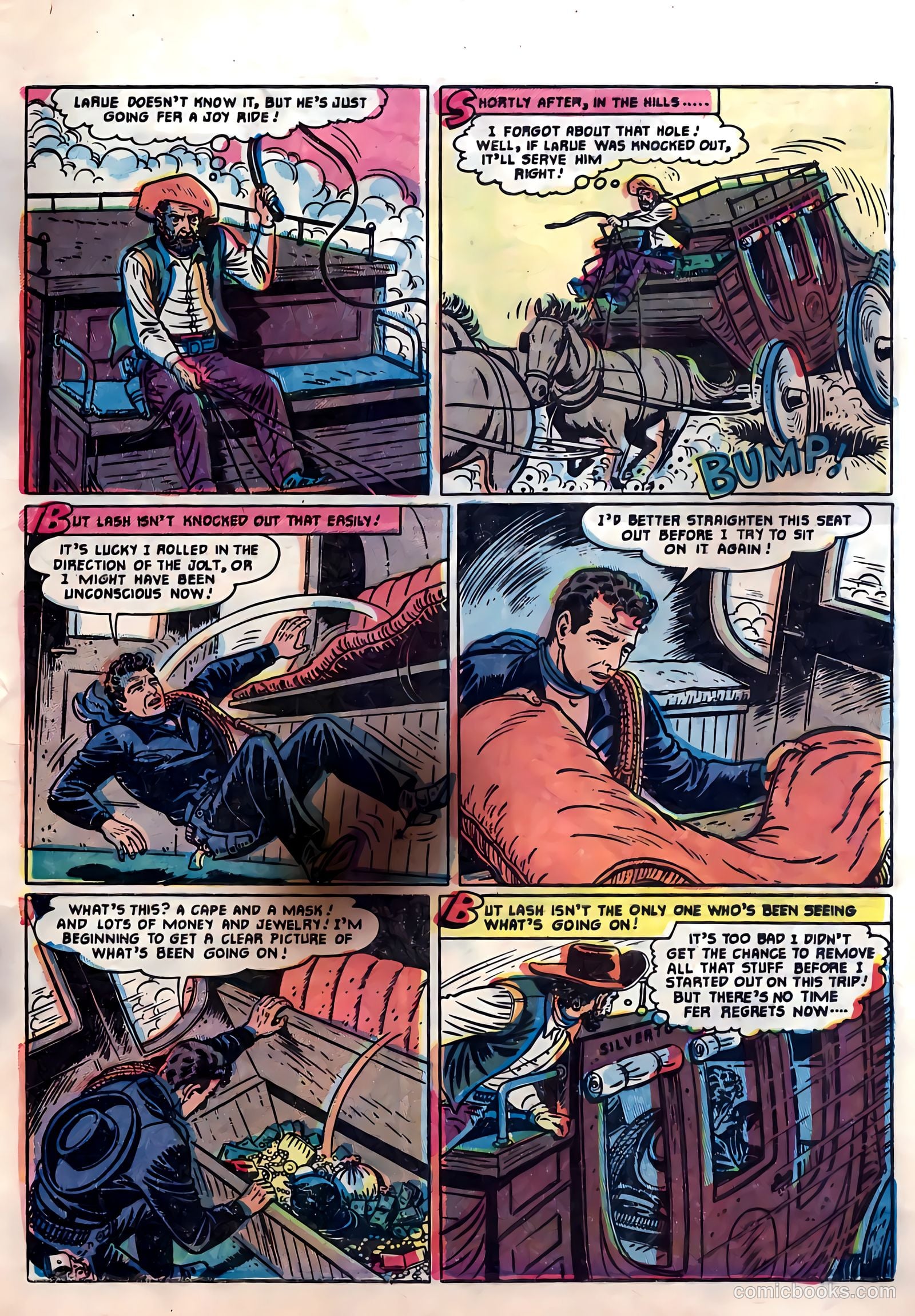 Lash La Rue Western #55 — page 8 of 33