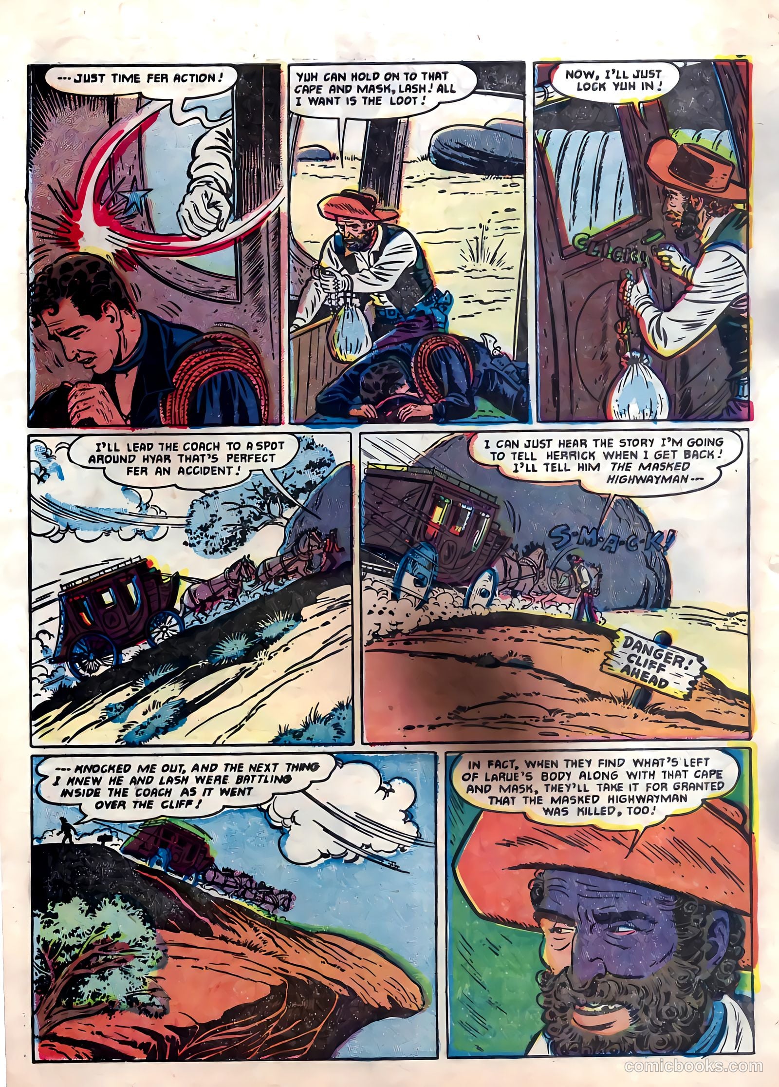 Lash La Rue Western #55 — page 9 of 33
