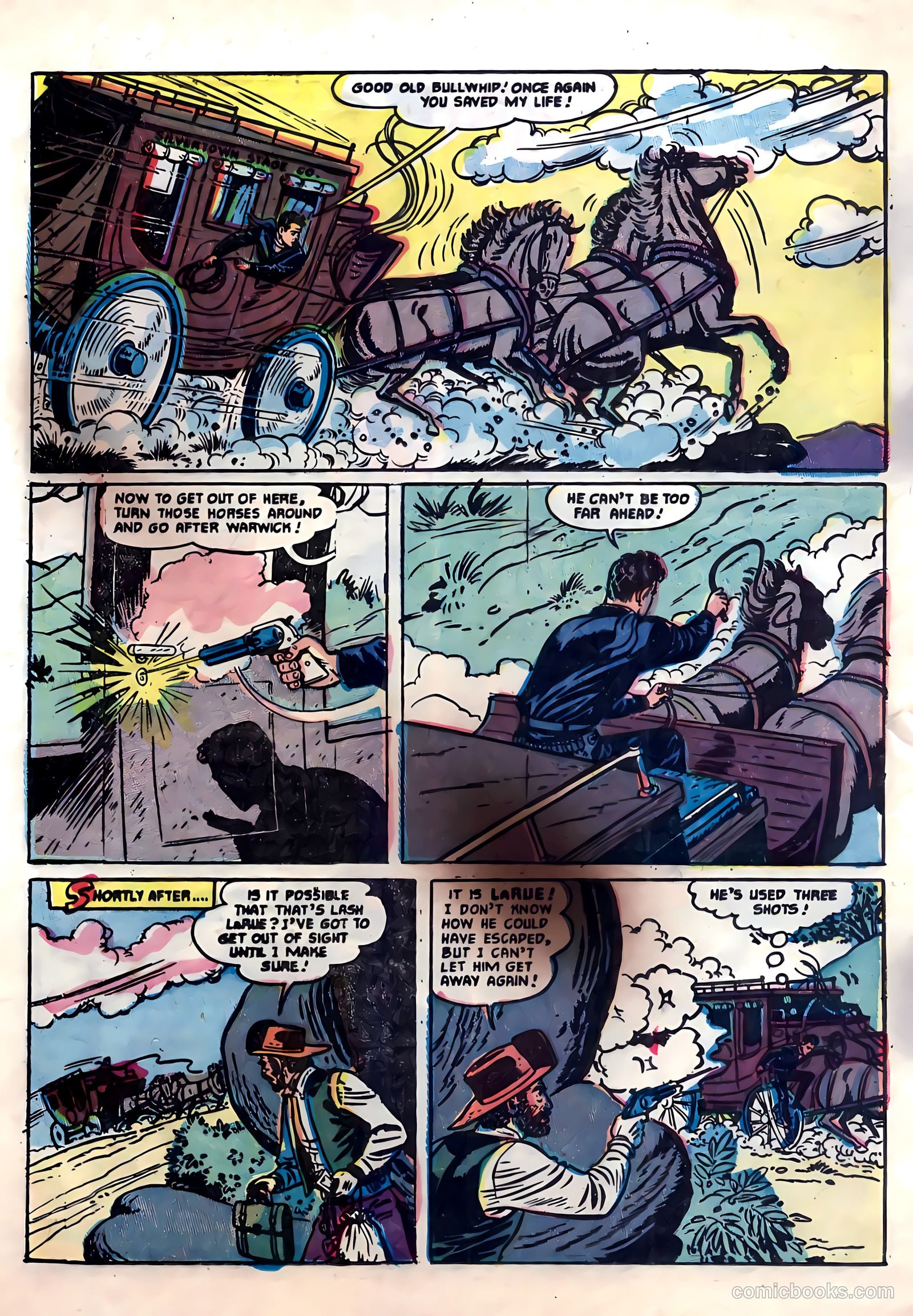 Lash La Rue Western #55 — page 11 of 33