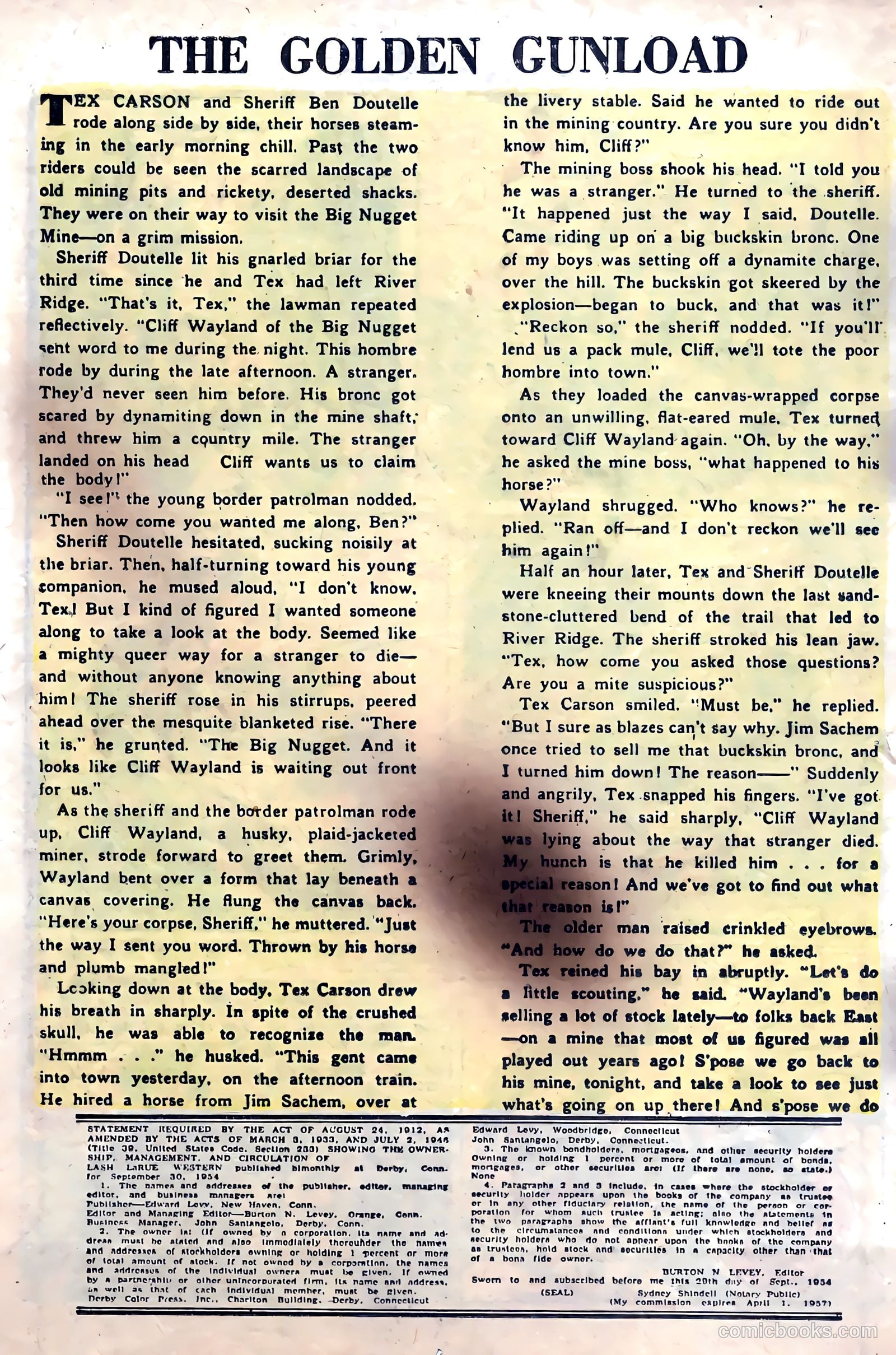 Lash La Rue Western #55 — page 13 of 33