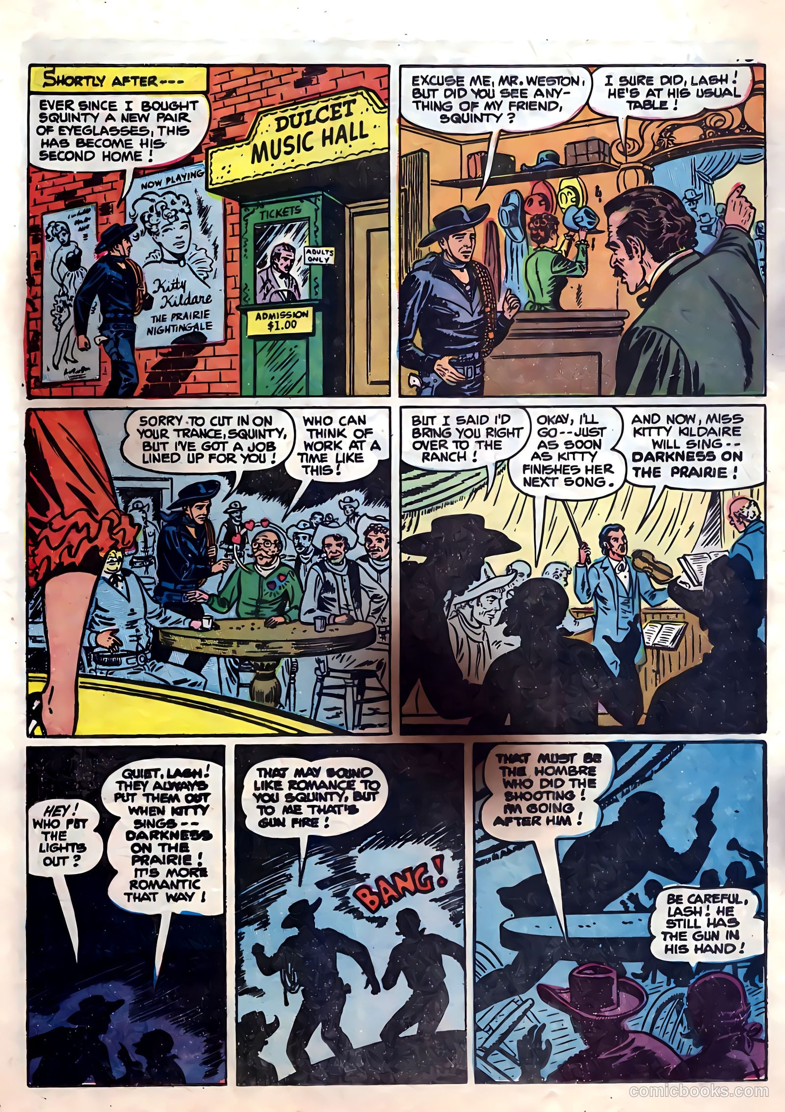 Lash La Rue Western #55 — page 17 of 33