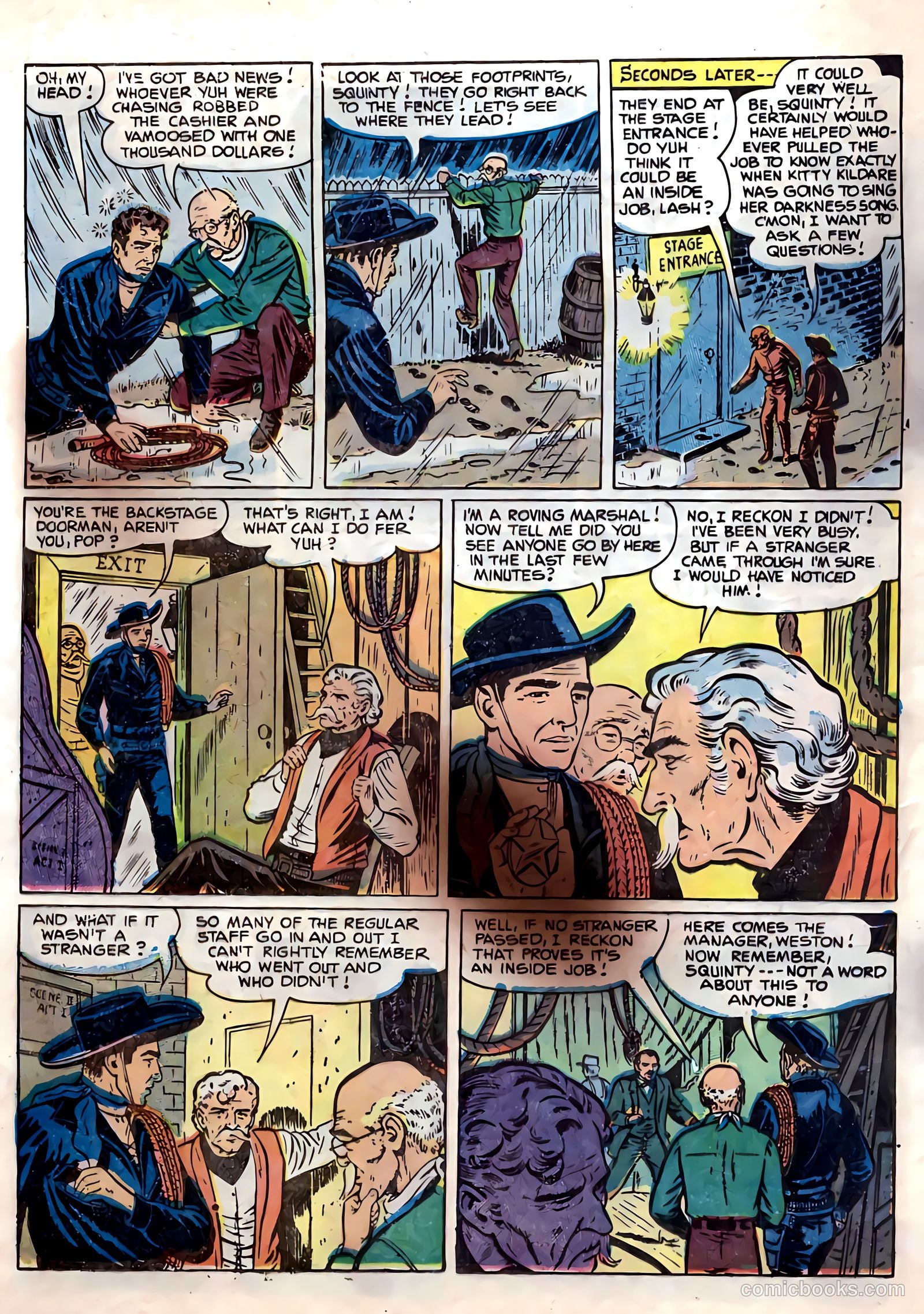 Lash La Rue Western #55 — page 19 of 33