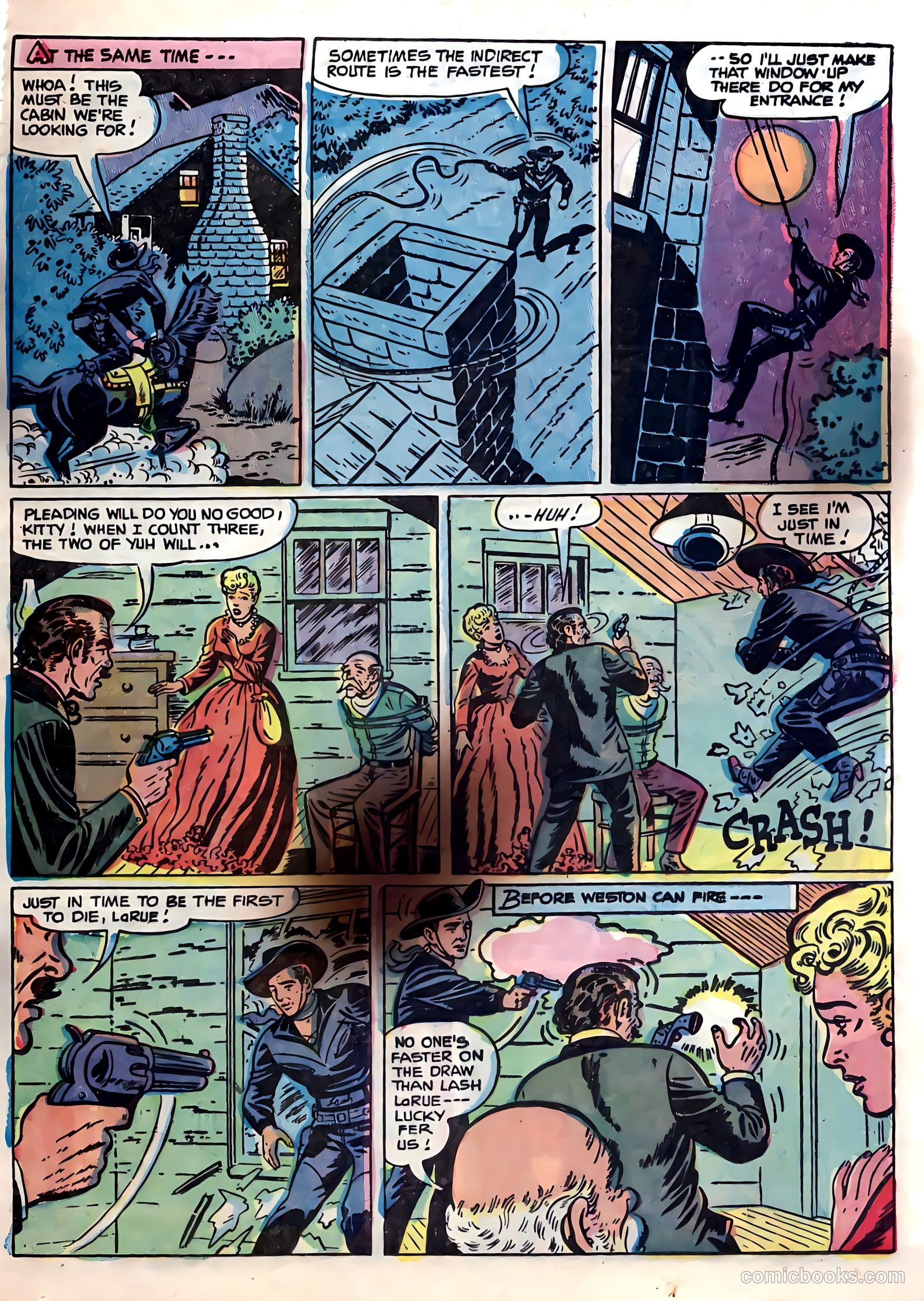 Lash La Rue Western #55 — page 24 of 33