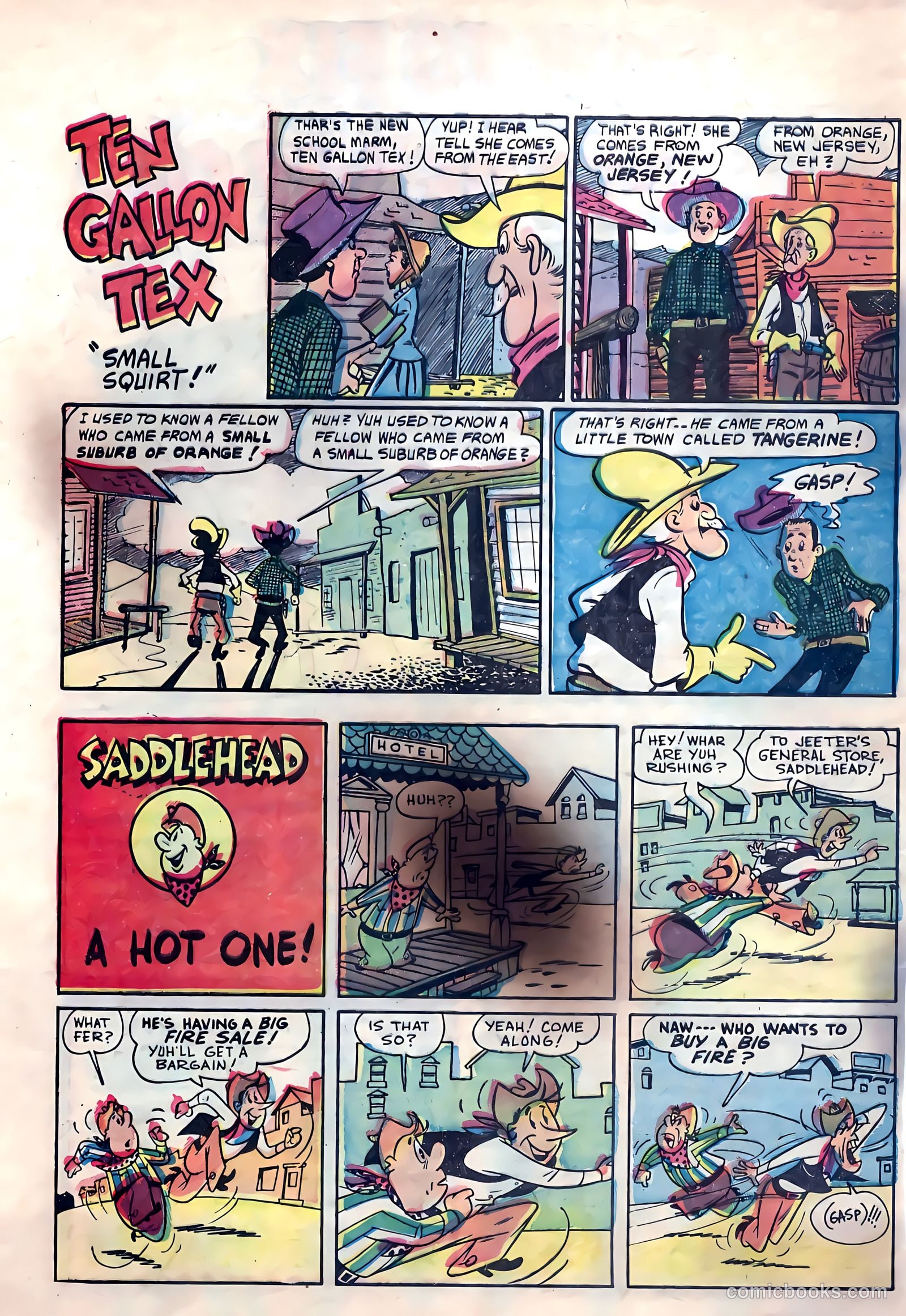 Lash La Rue Western #55 — page 31 of 33
