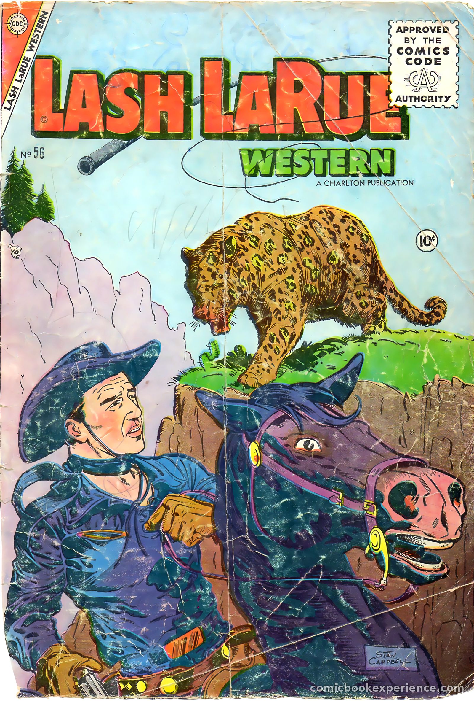 Lash La Rue Western #56 — page 1 of 36