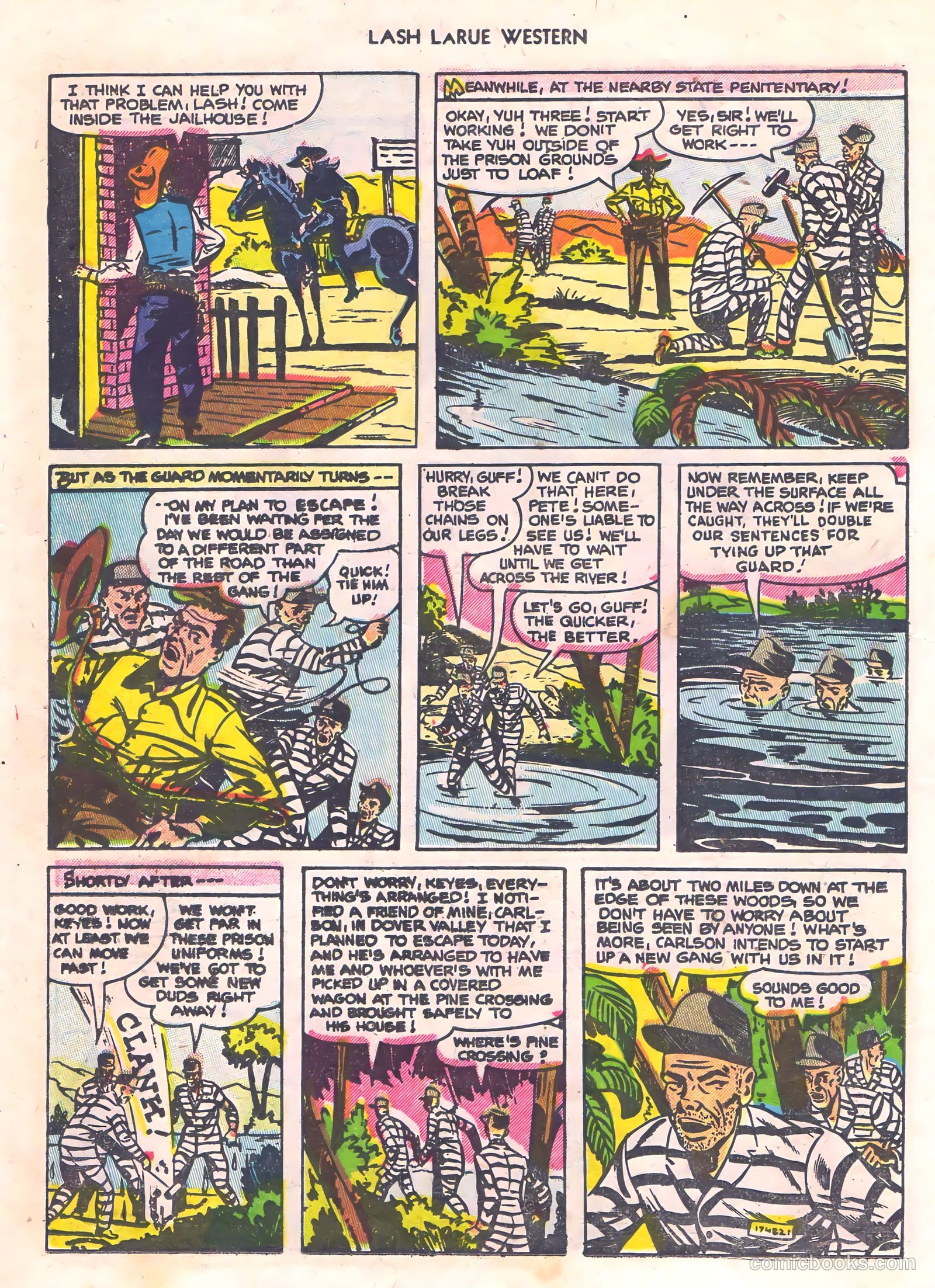 Lash La Rue Western #56 — page 18 of 36