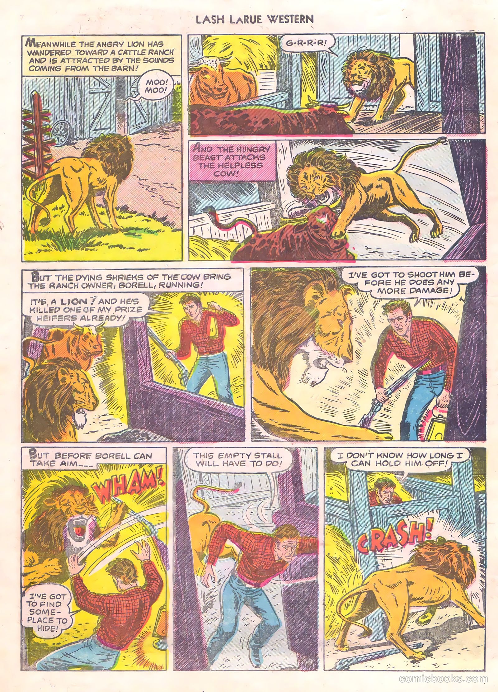 Lash La Rue Western #56 — page 30 of 36