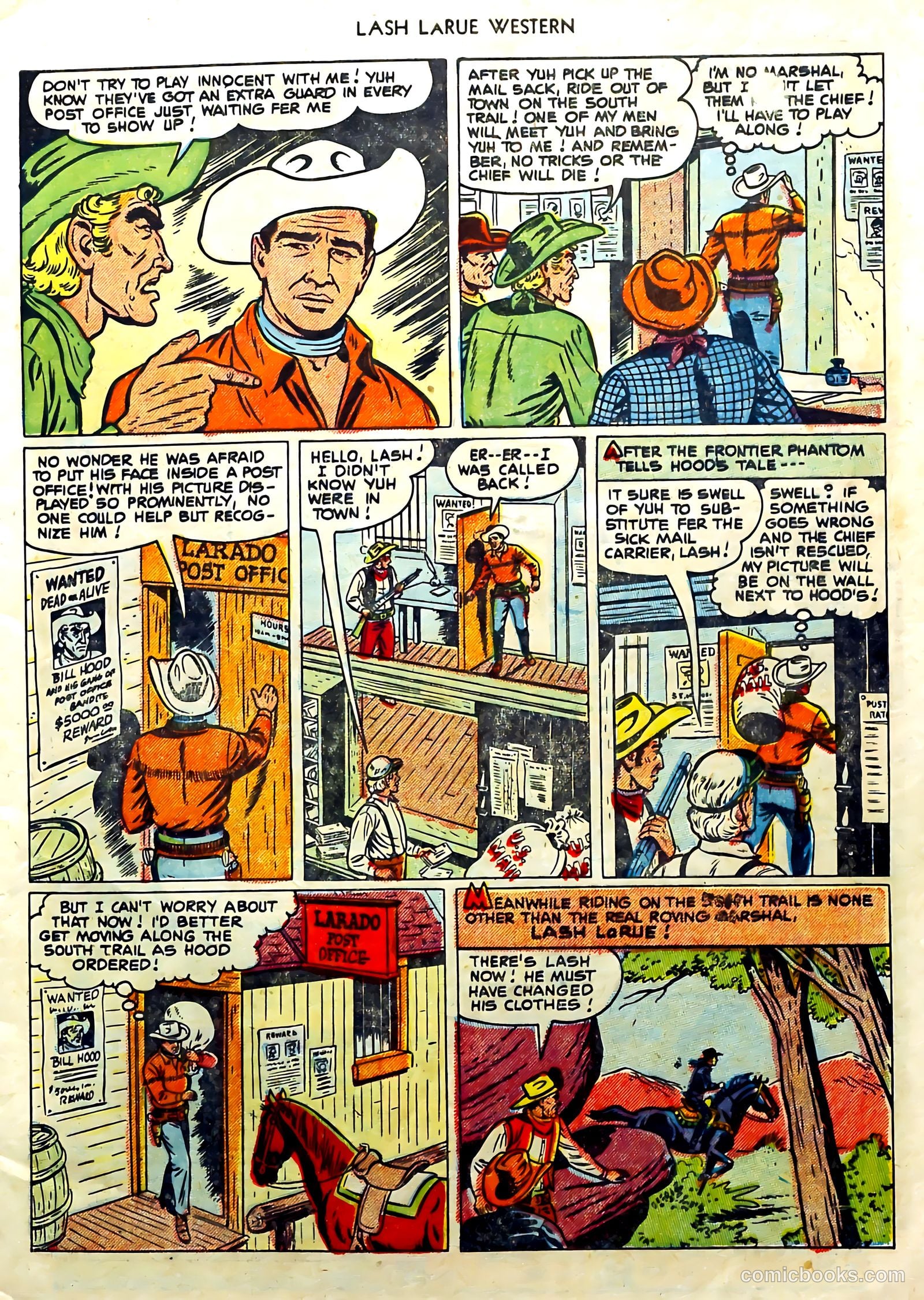 Lash La Rue Western #57 — page 5 of 36