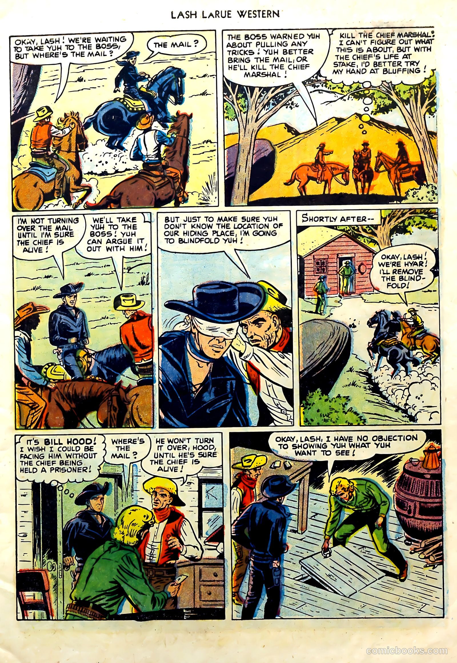 Lash La Rue Western #57 — page 7 of 36