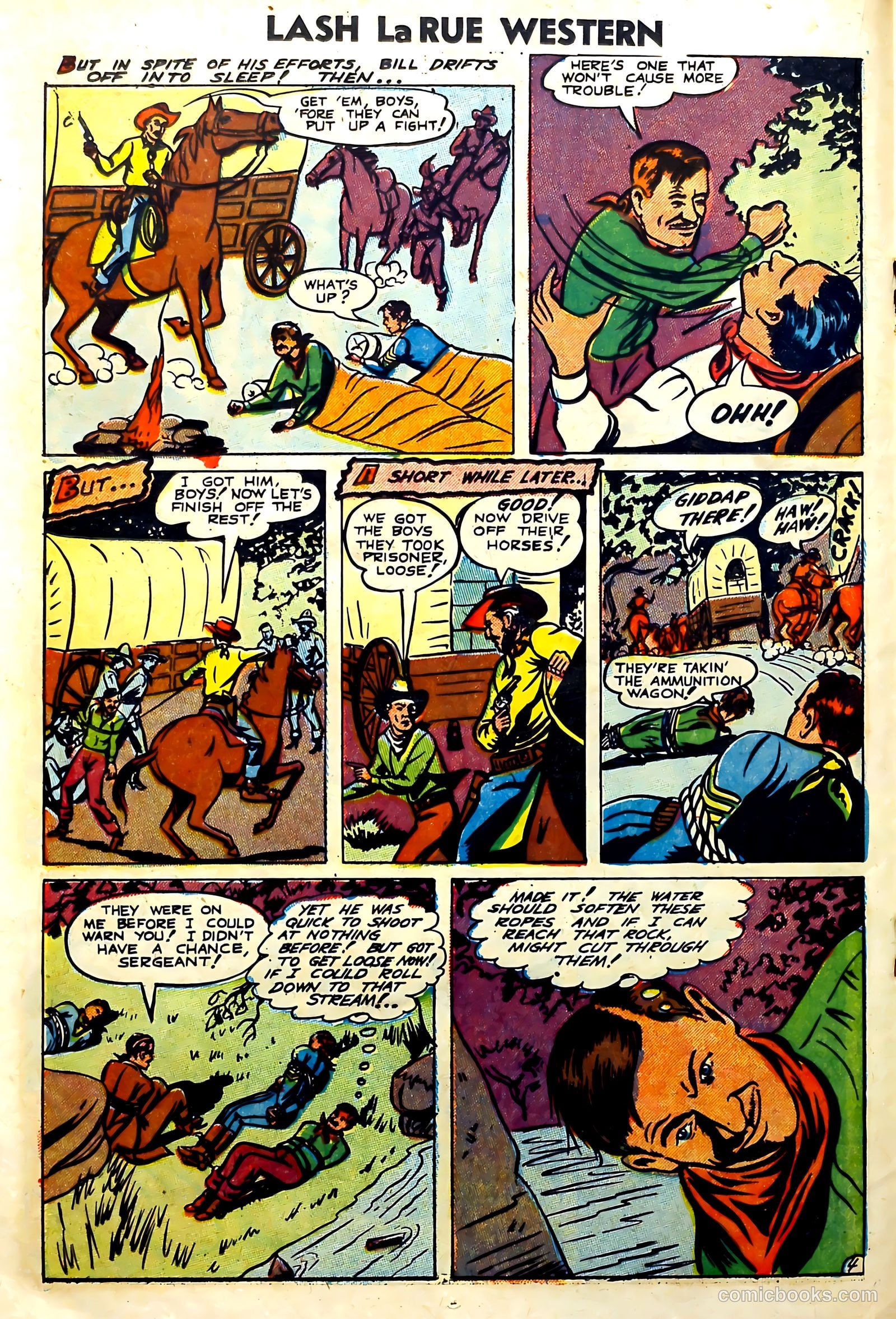 Lash La Rue Western #57 — page 18 of 36