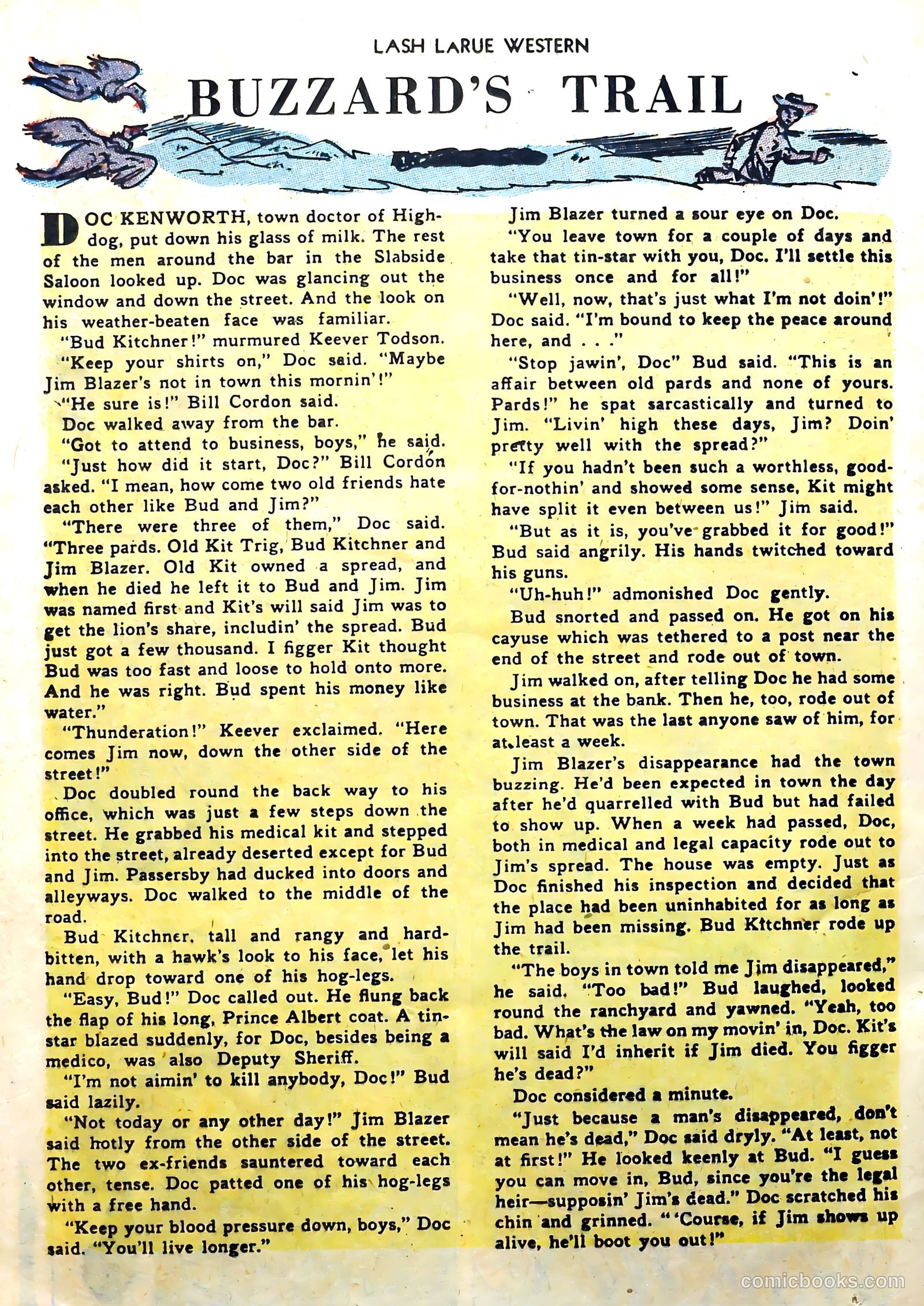 Lash La Rue Western #57 — page 24 of 36