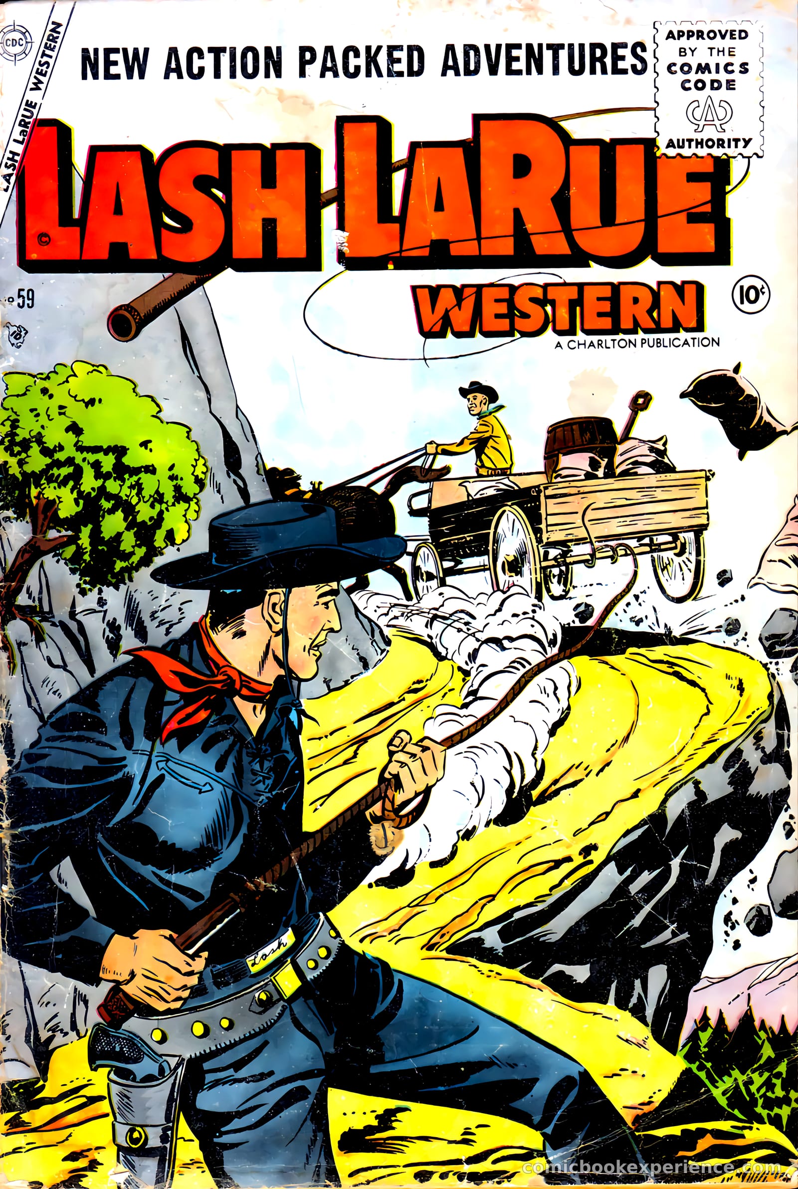 Lash La Rue Western #59 — page 1 of 36