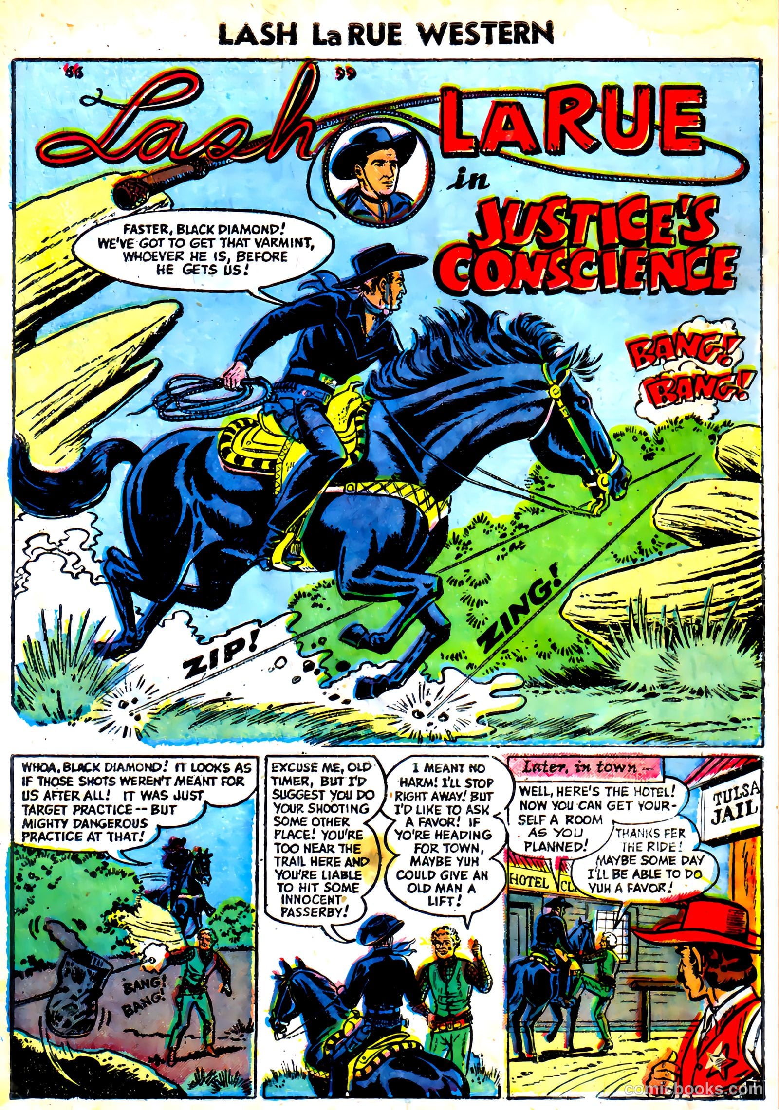 Lash La Rue Western #59 — page 3 of 36