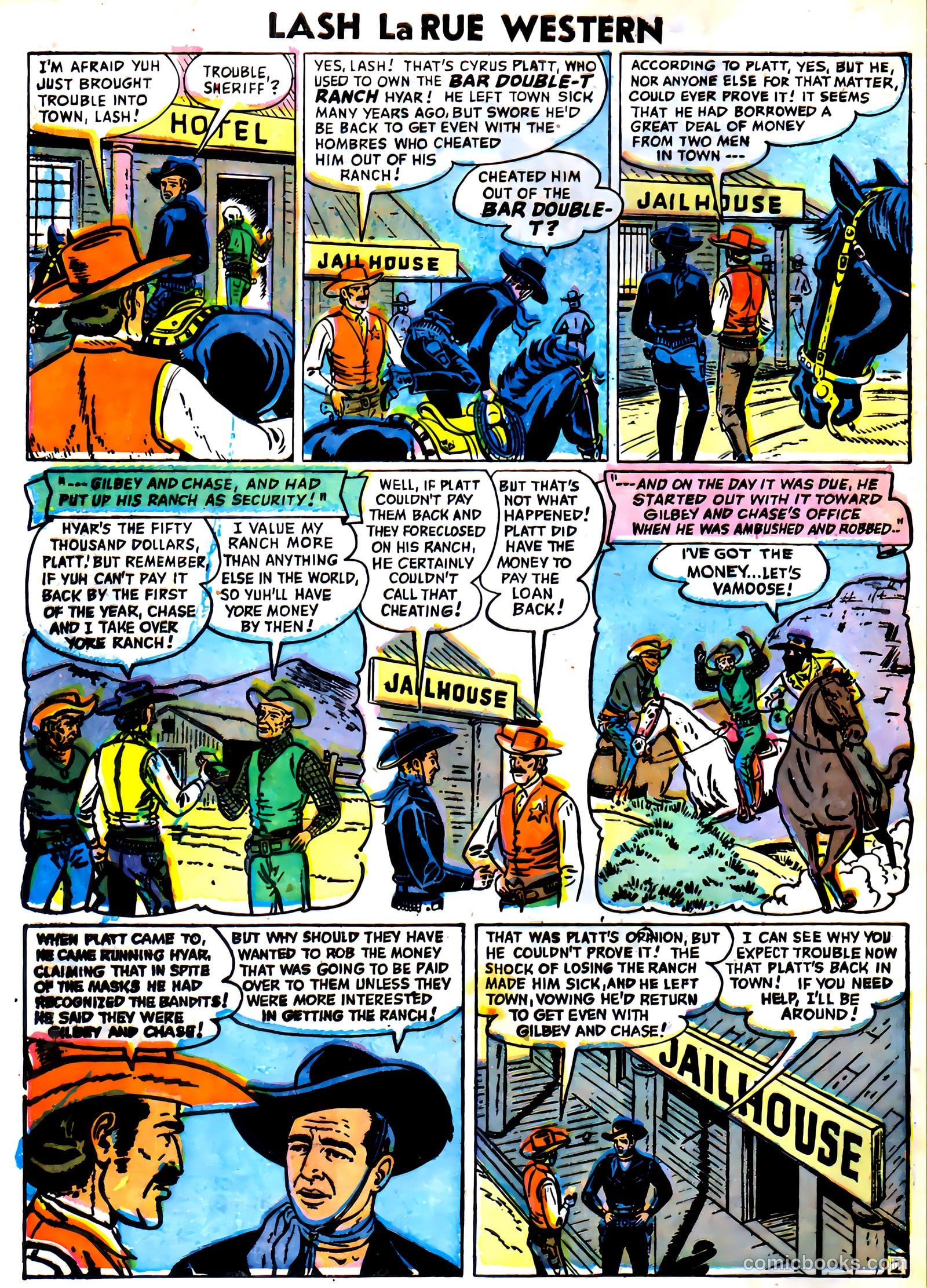 Lash La Rue Western #59 — page 4 of 36