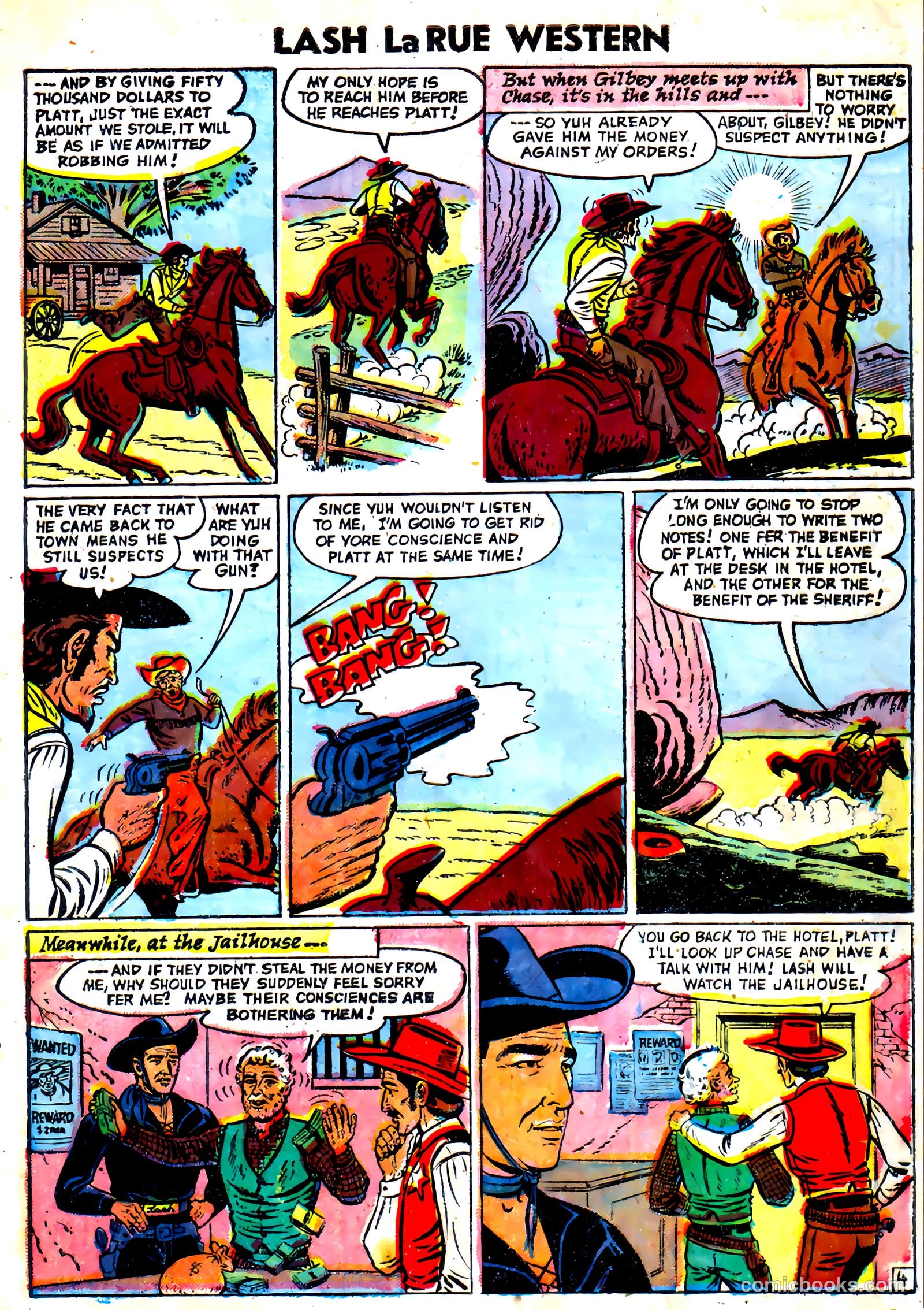 Lash La Rue Western #59 — page 7 of 36