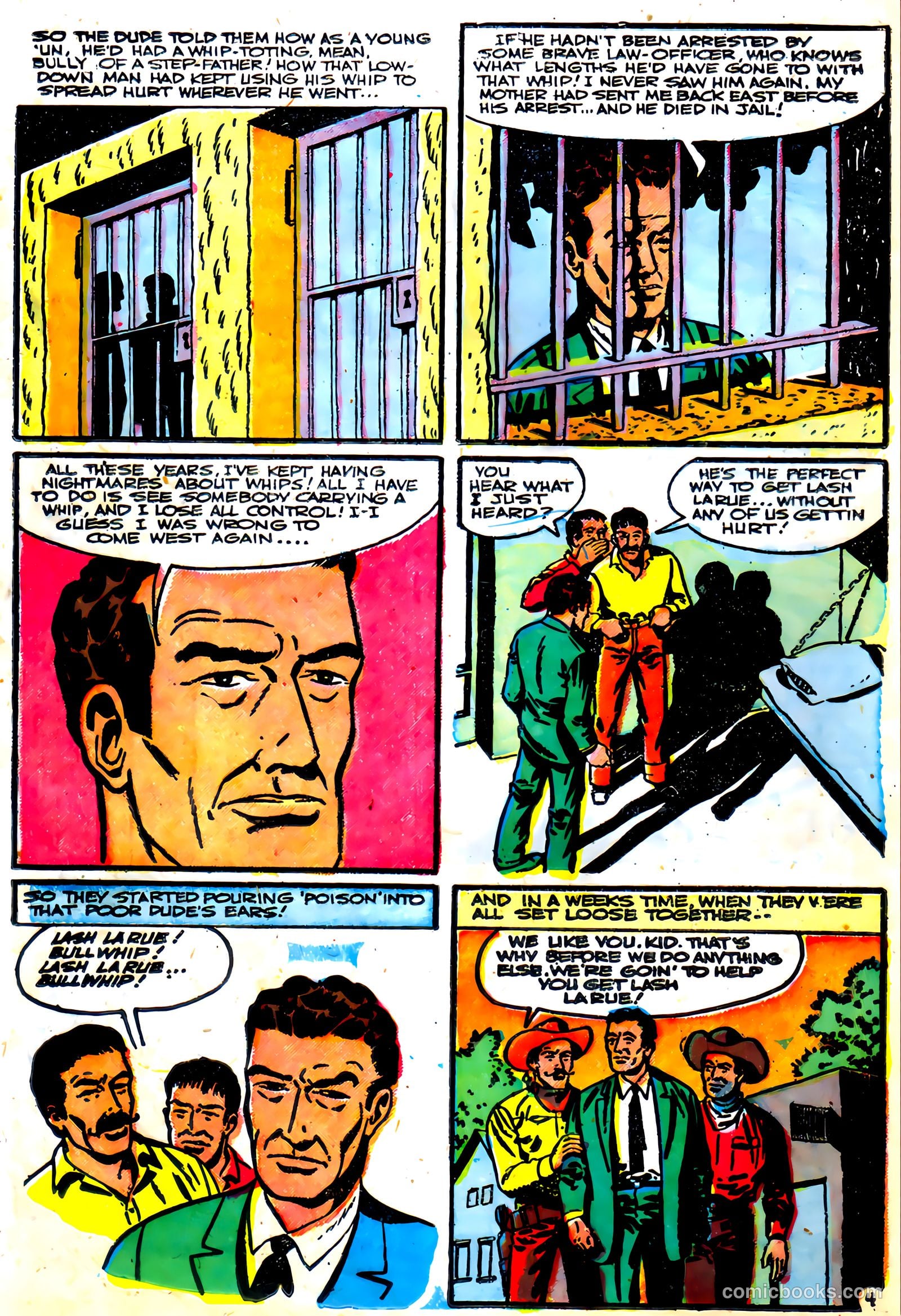 Lash La Rue Western #59 — page 14 of 36