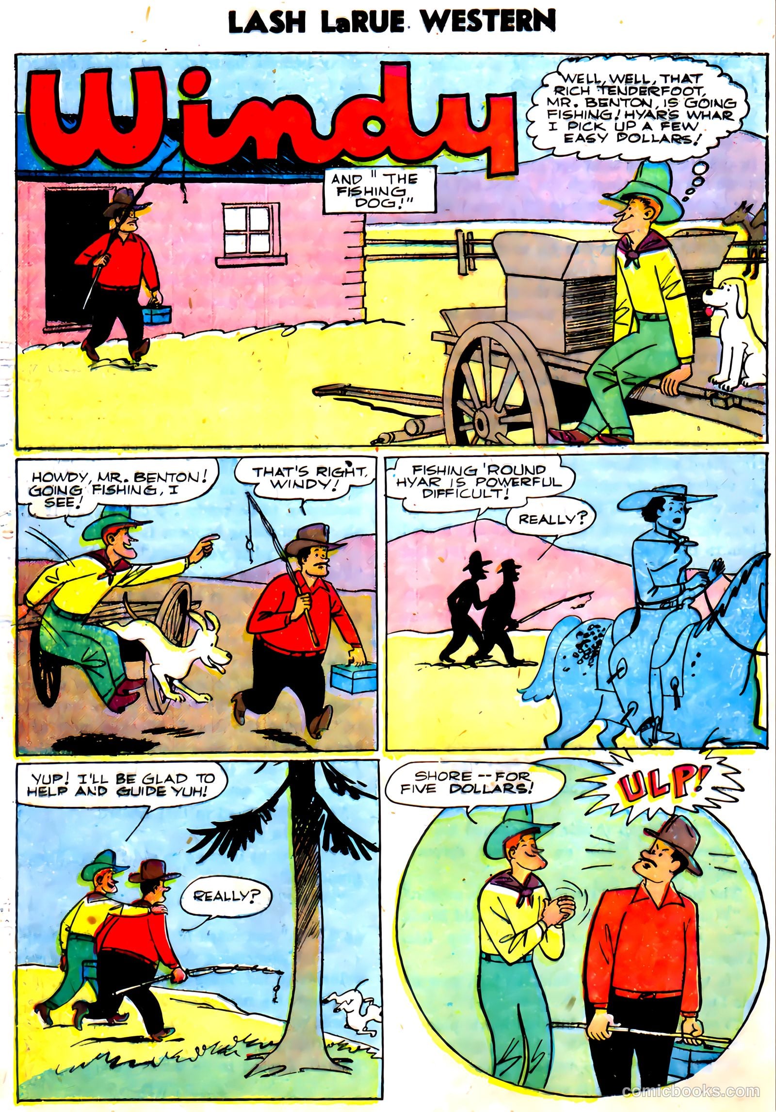 Lash La Rue Western #59 — page 20 of 36