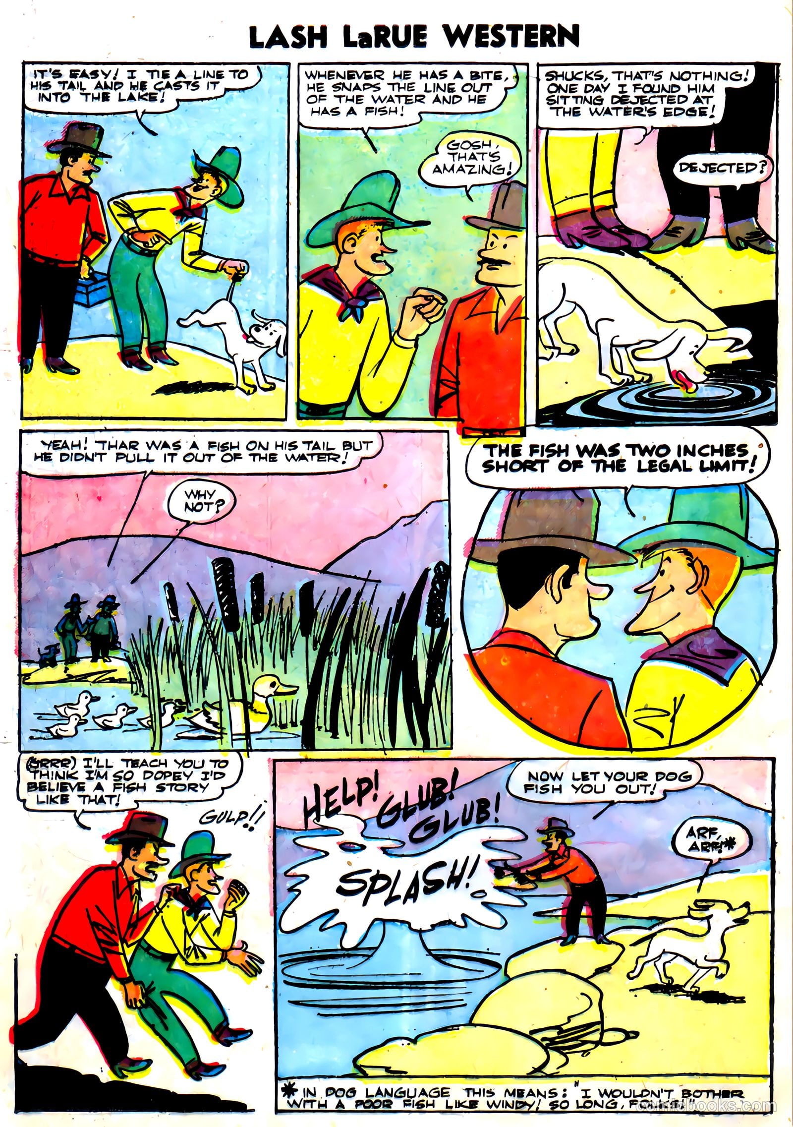 Lash La Rue Western #59 — page 24 of 36