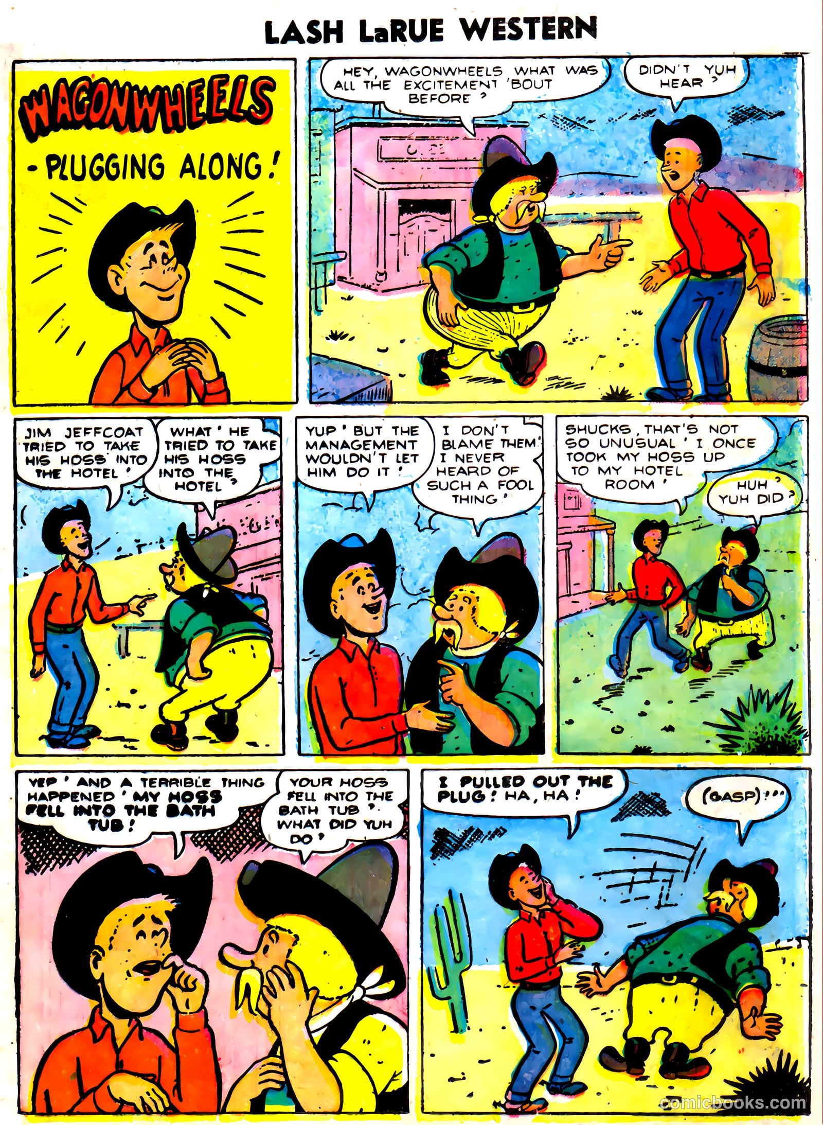 Lash La Rue Western #59 — page 25 of 36