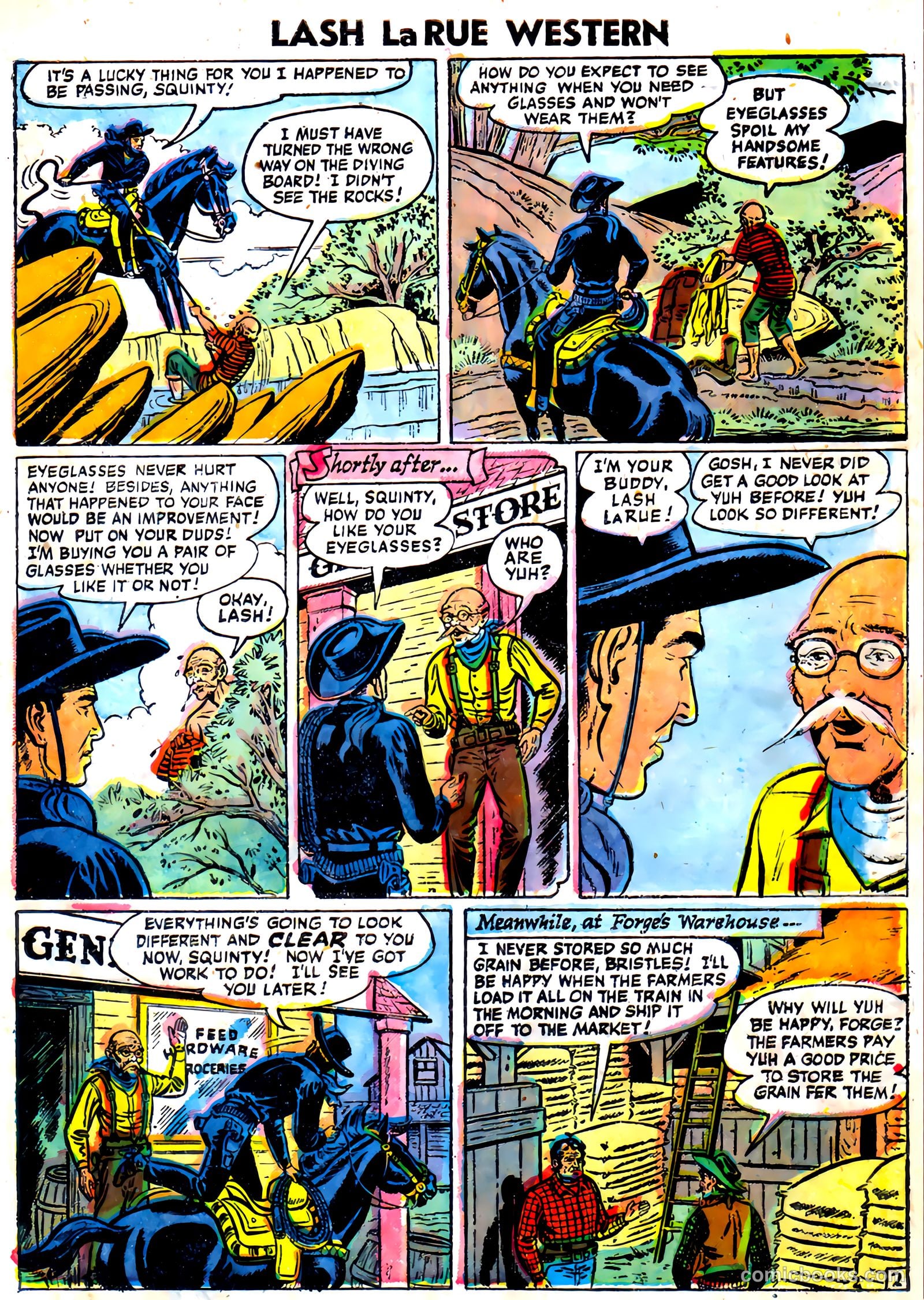 Lash La Rue Western #59 — page 27 of 36
