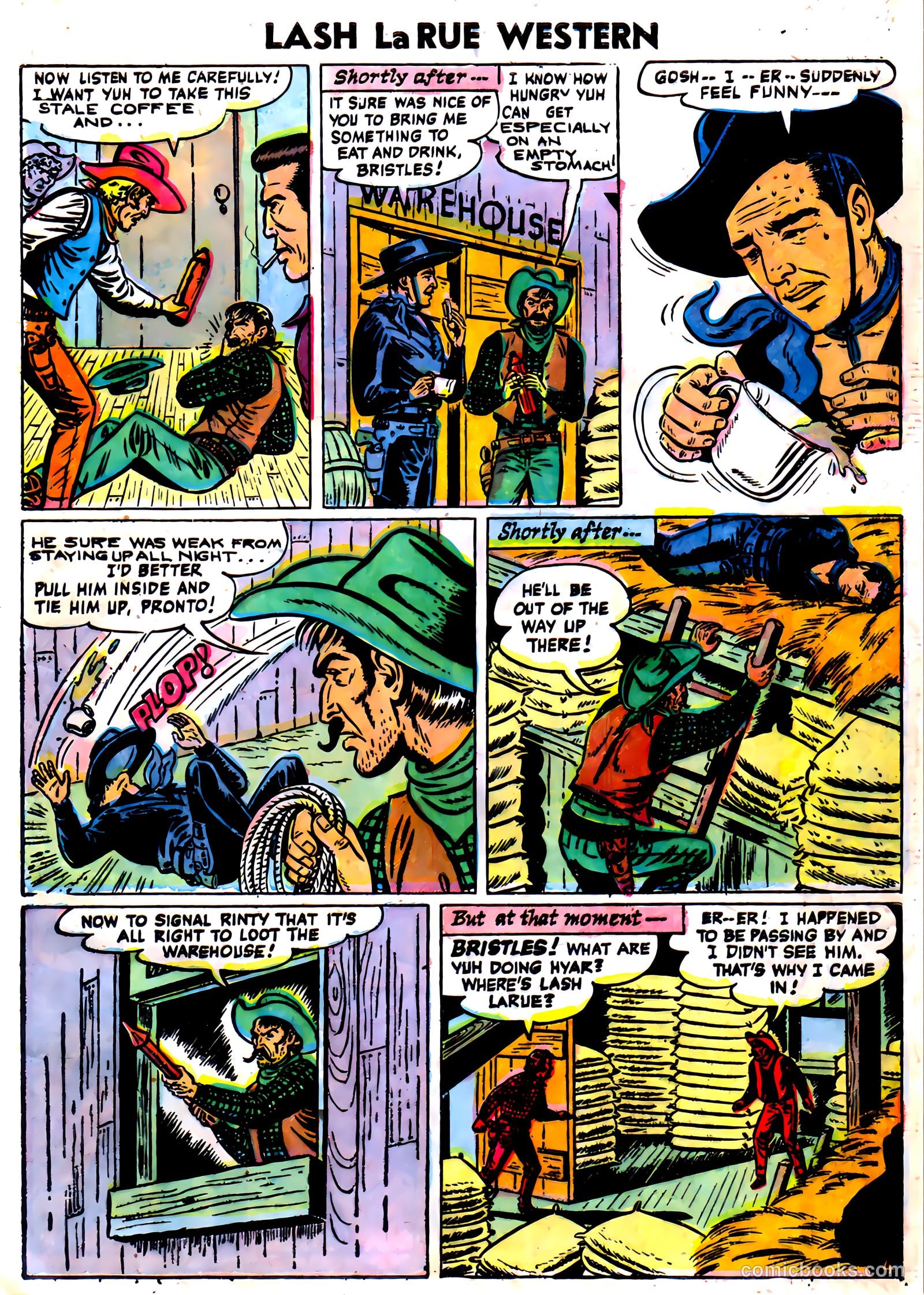 Lash La Rue Western #59 — page 29 of 36