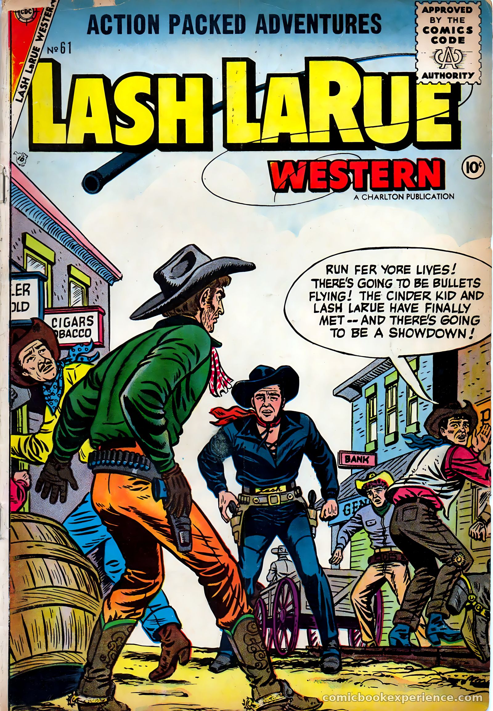 Lash La Rue Western #61 — page 1 of 36