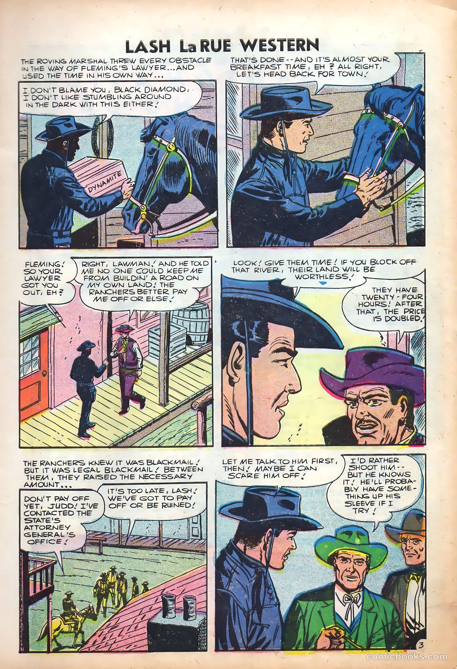 Lash La Rue Western #61 — page 5 of 36
