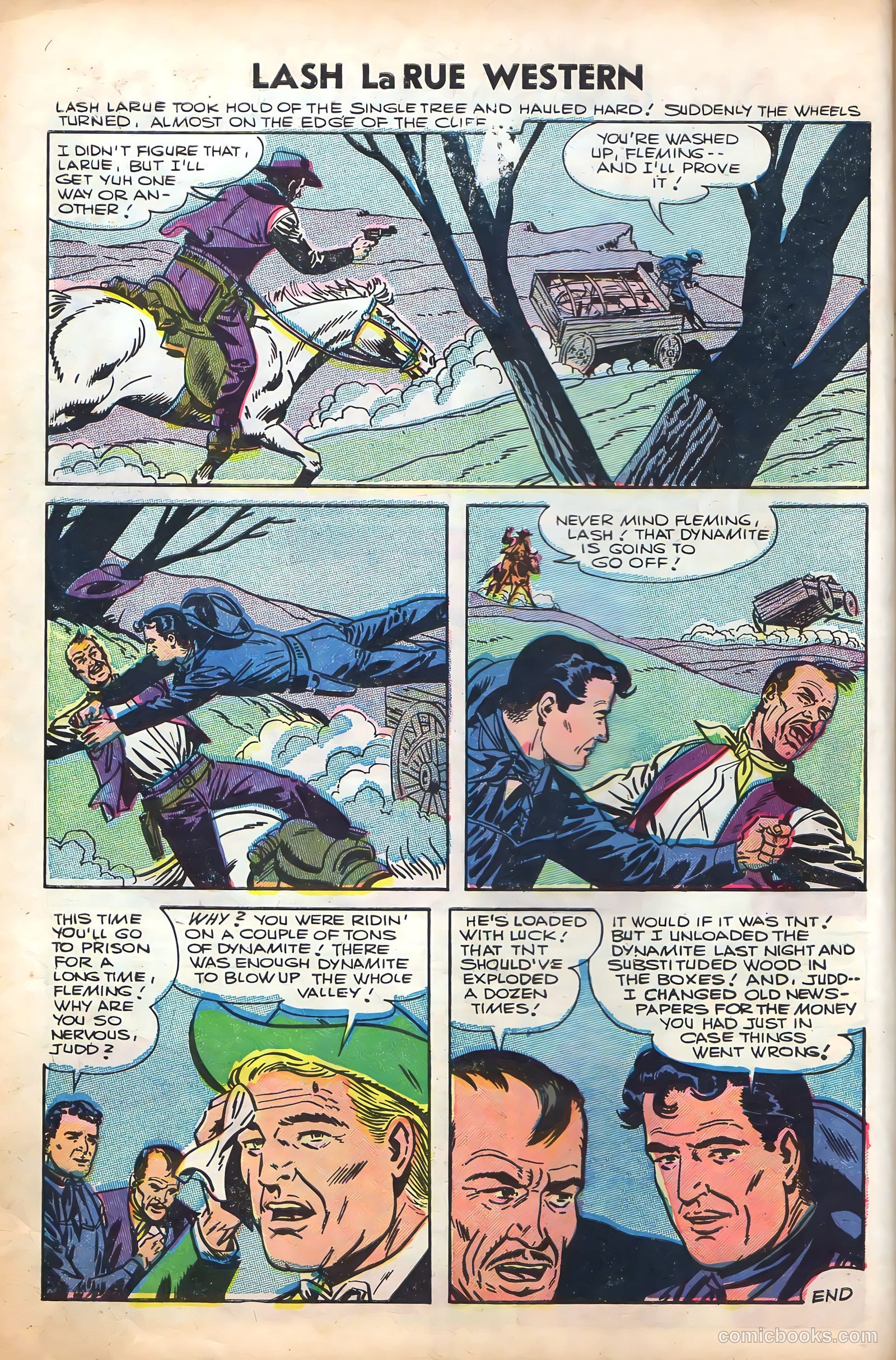 Lash La Rue Western #61 — page 10 of 36