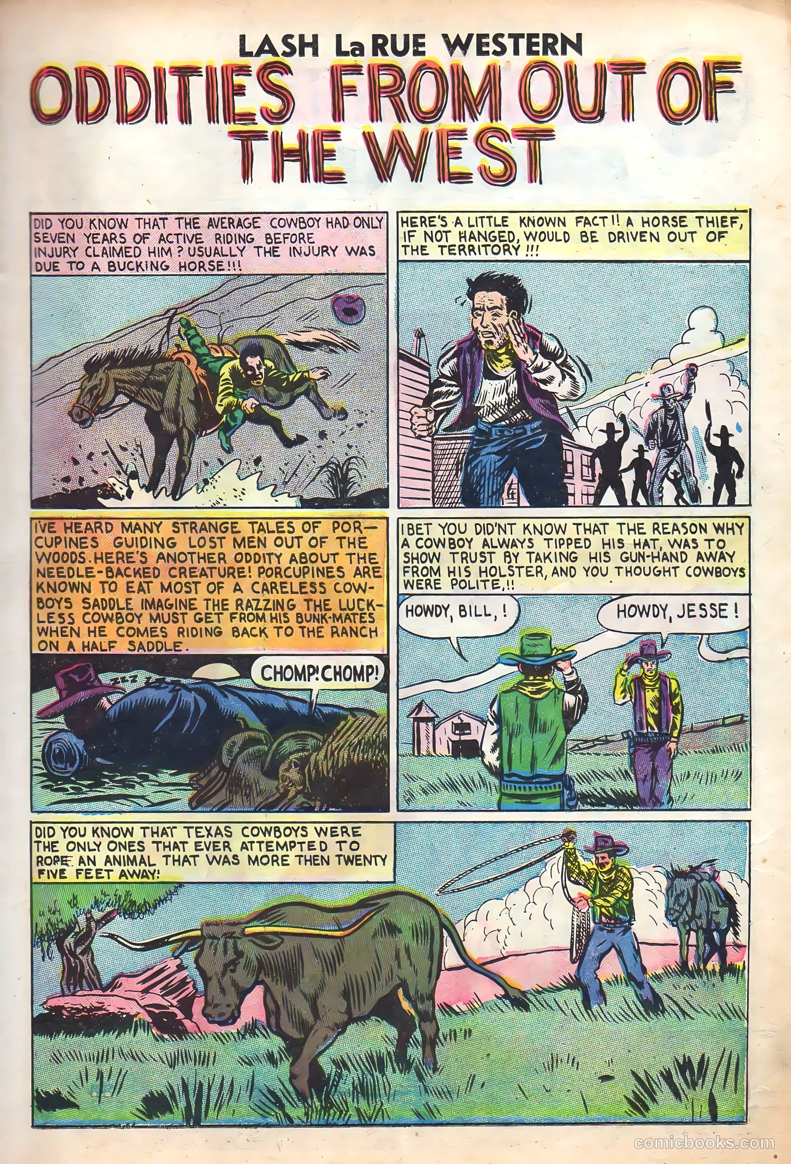 Lash La Rue Western #61 — page 11 of 36