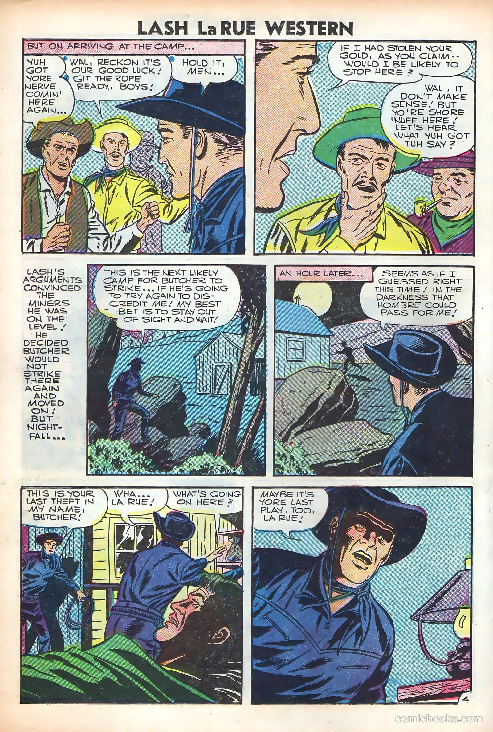 Lash La Rue Western #61 — page 26 of 36