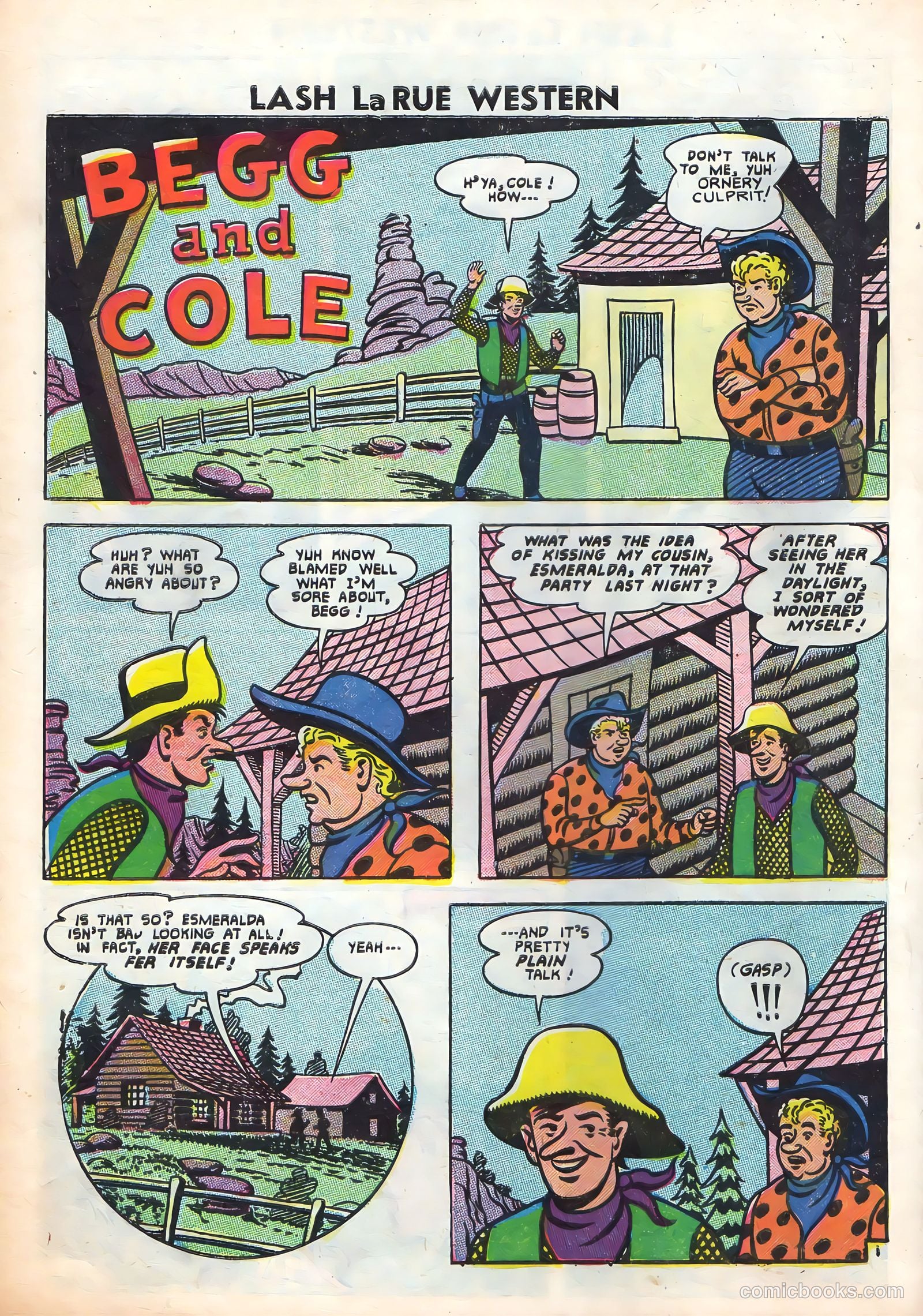Lash La Rue Western #61 — page 28 of 36