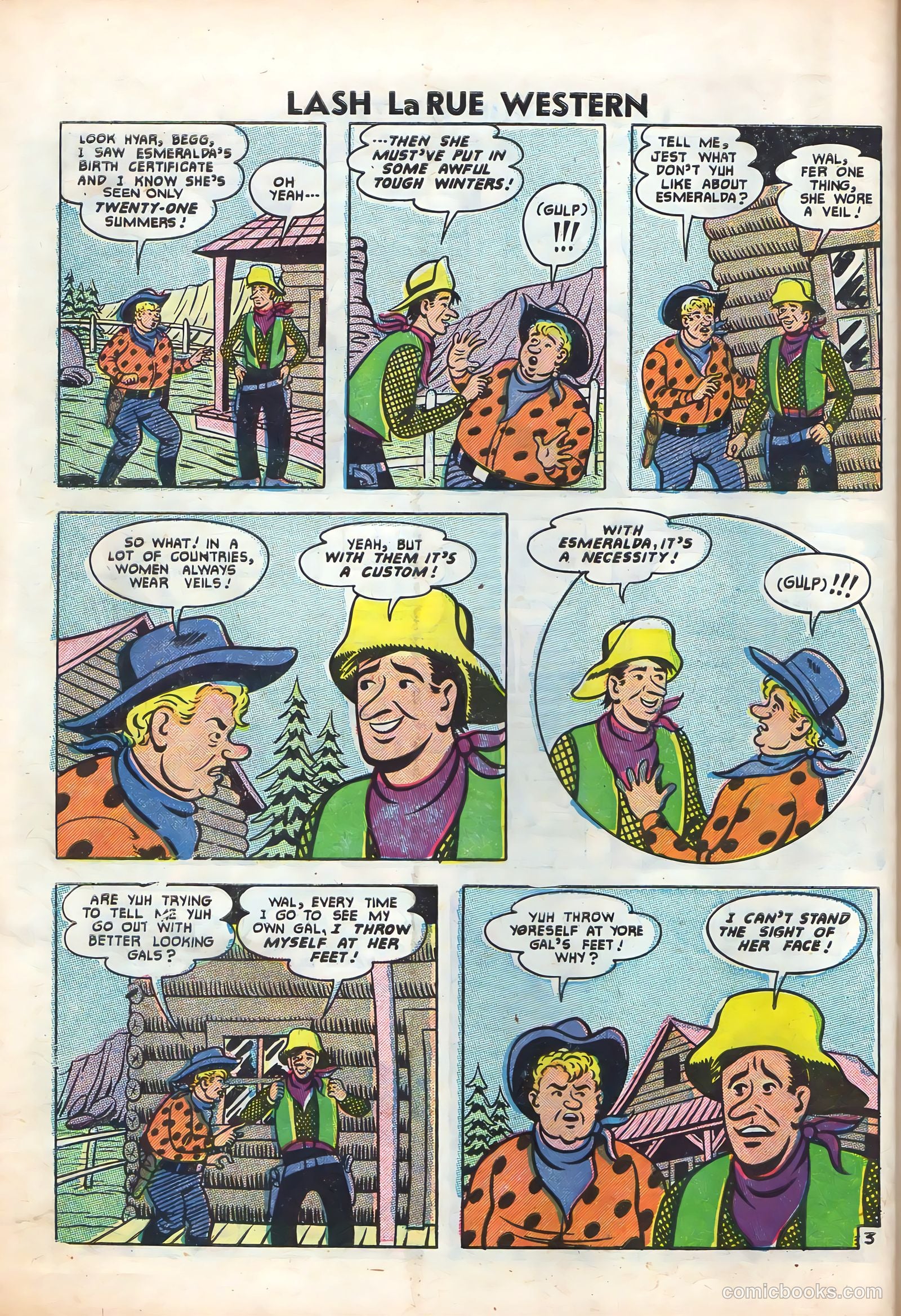 Lash La Rue Western #61 — page 30 of 36