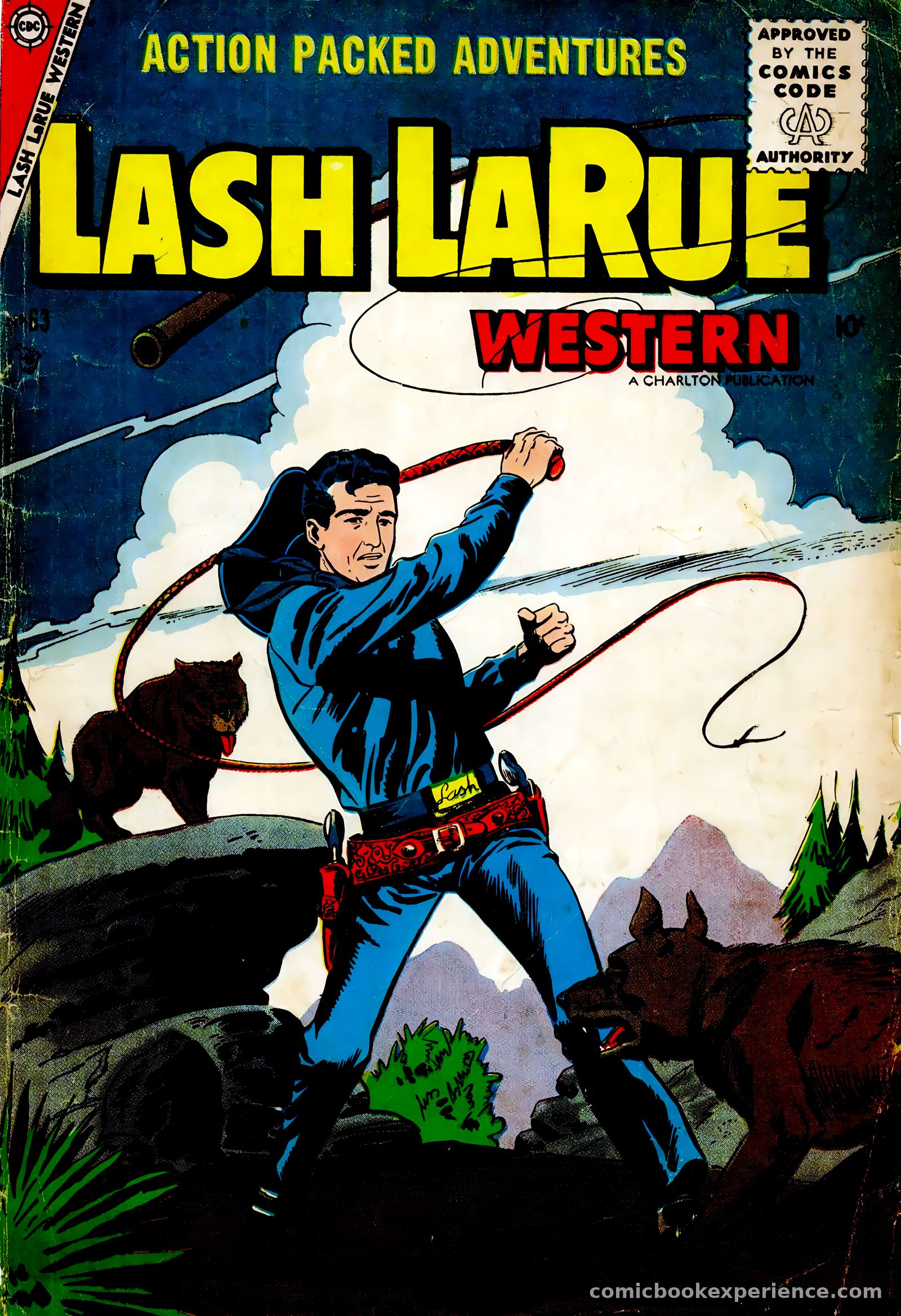 Lash La Rue Western #63 — page 1 of 36