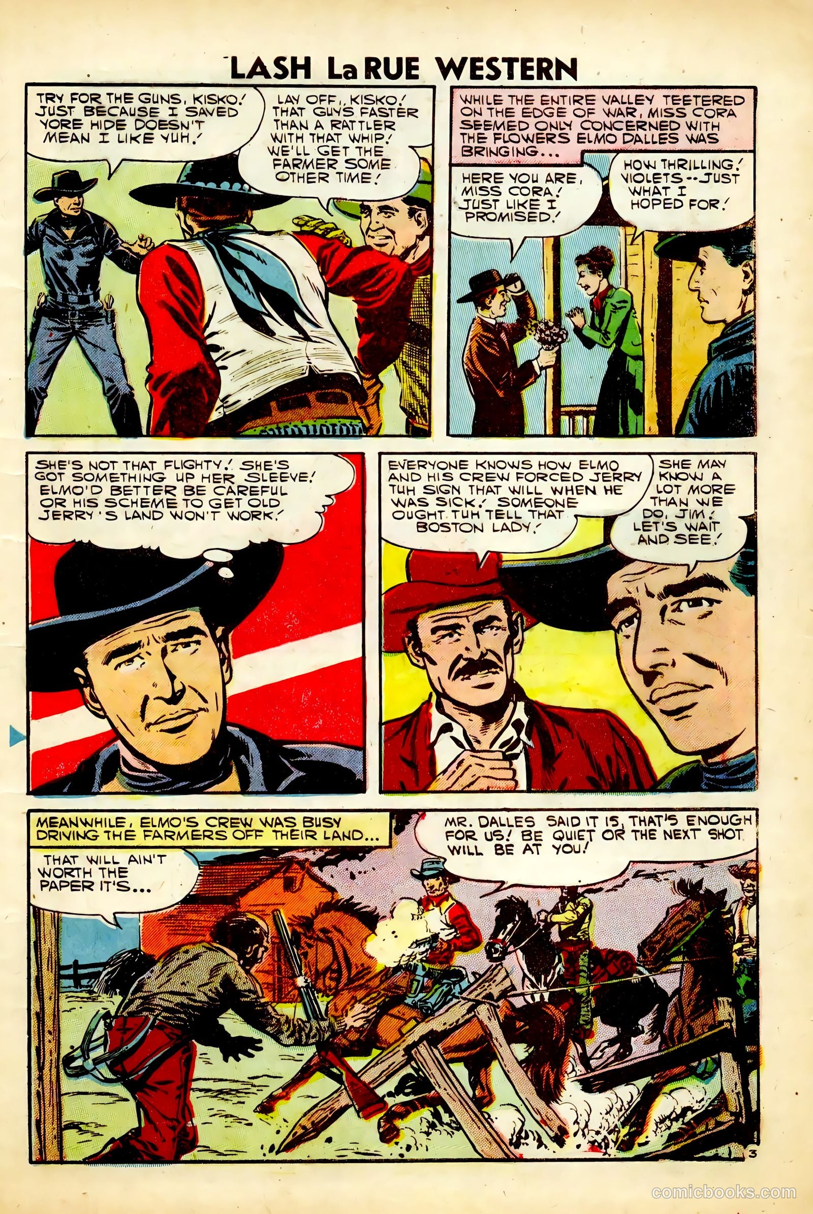 Lash La Rue Western #63 — page 5 of 36