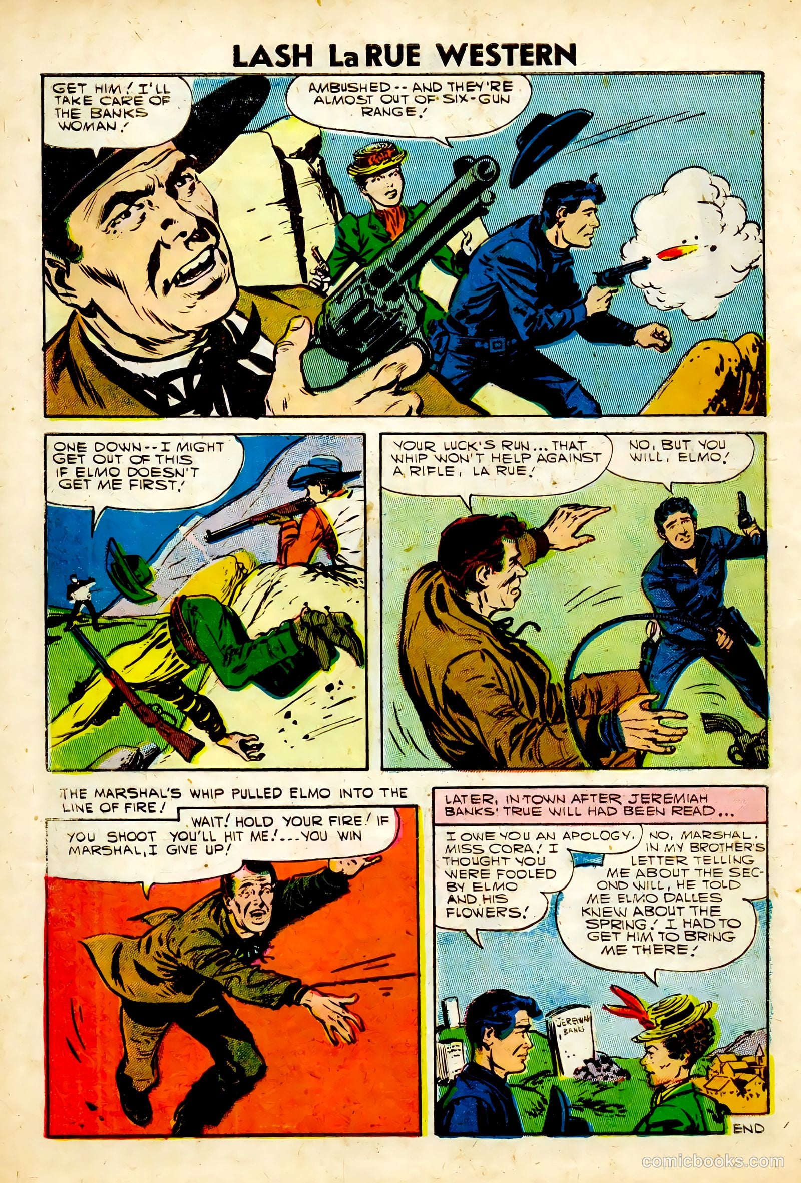 Lash La Rue Western #63 — page 10 of 36