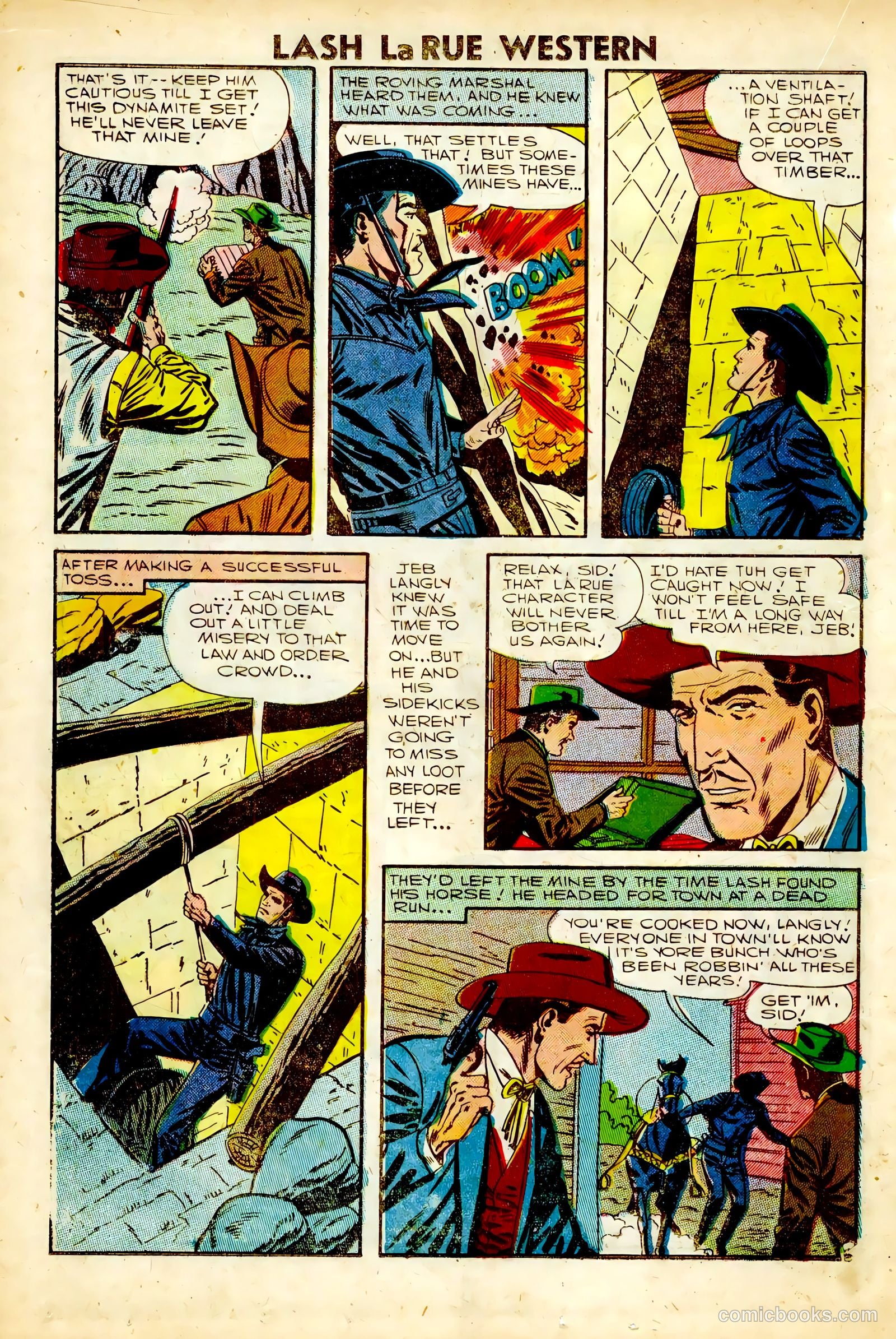 Lash La Rue Western #63 — page 18 of 36