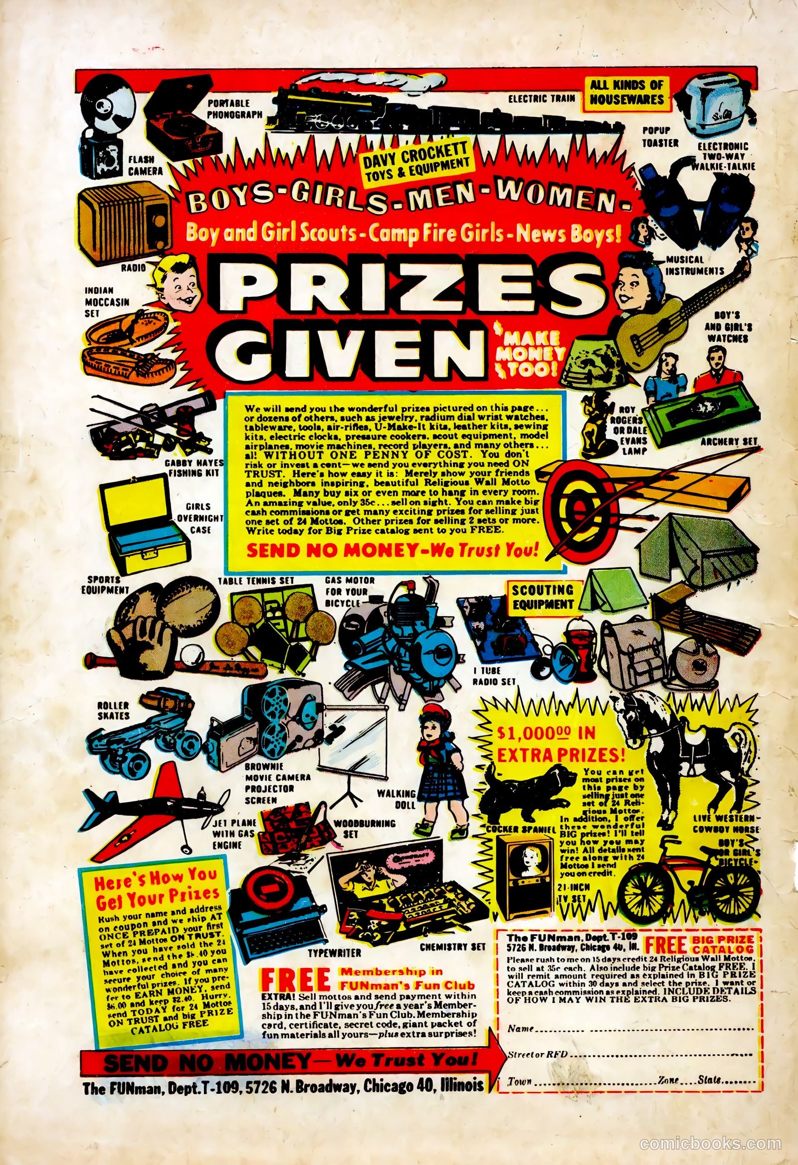 Lash La Rue Western #63 — page 36 of 36