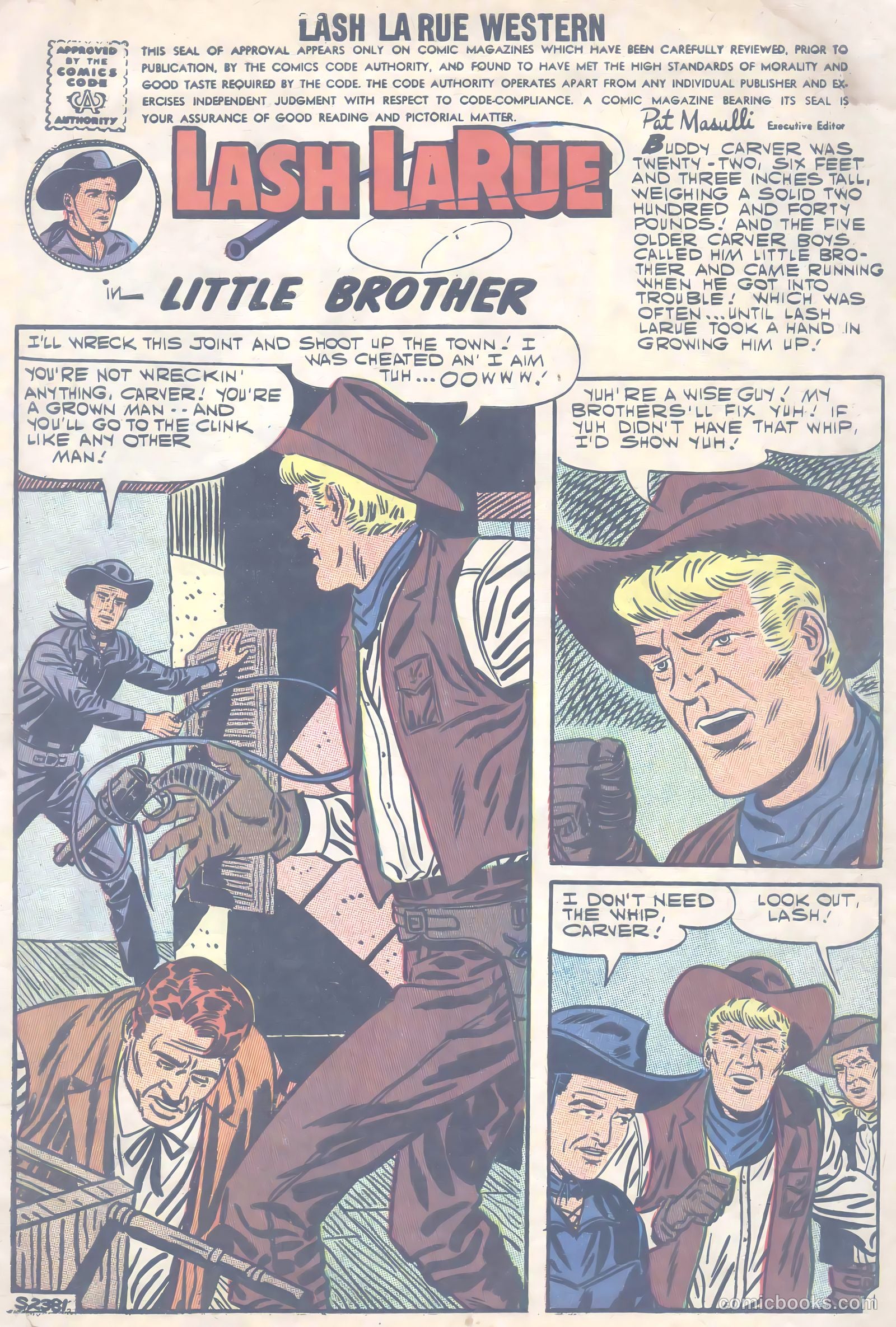 Lash La Rue Western #66 — page 4 of 37