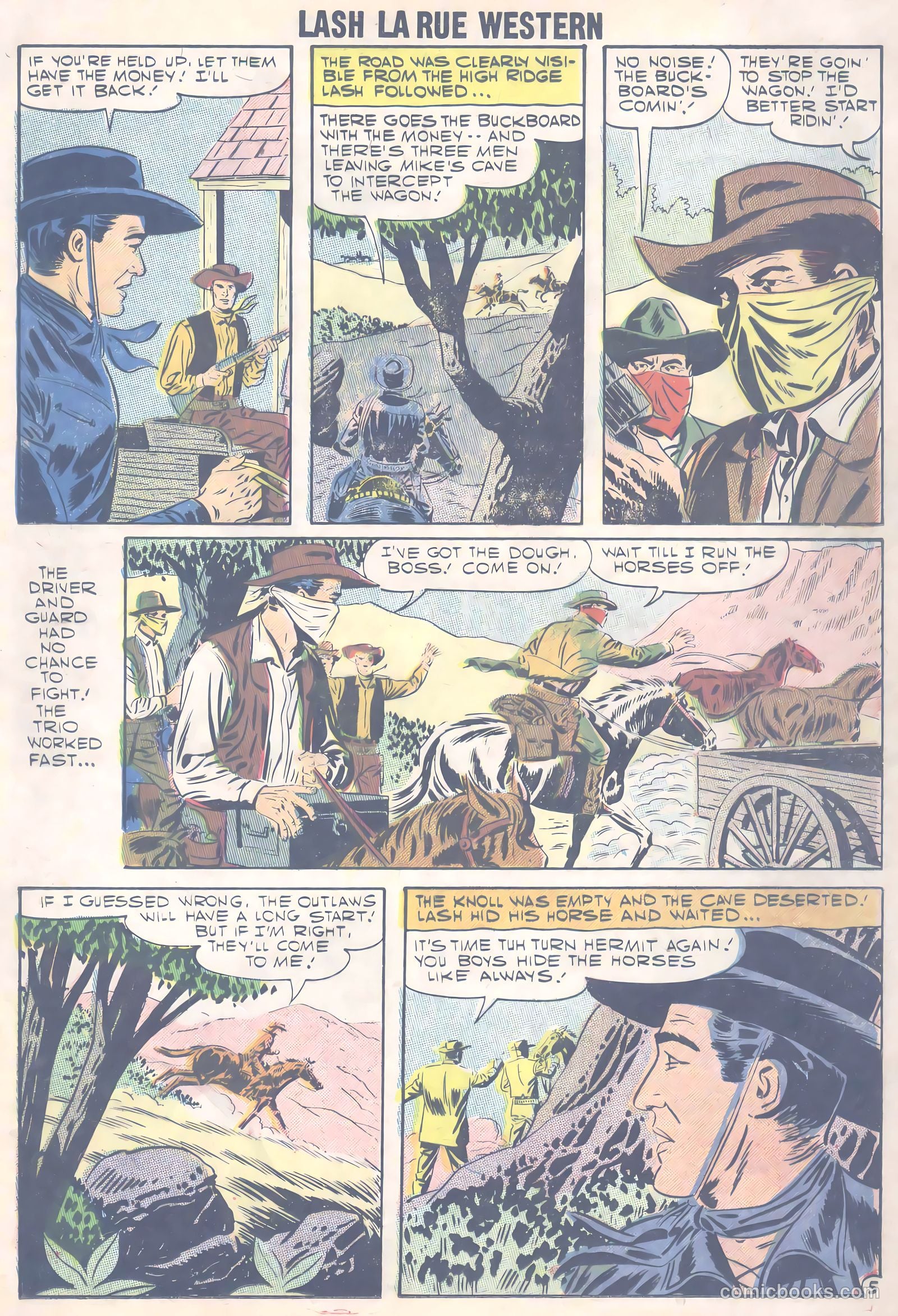 Lash La Rue Western #66 — page 14 of 37