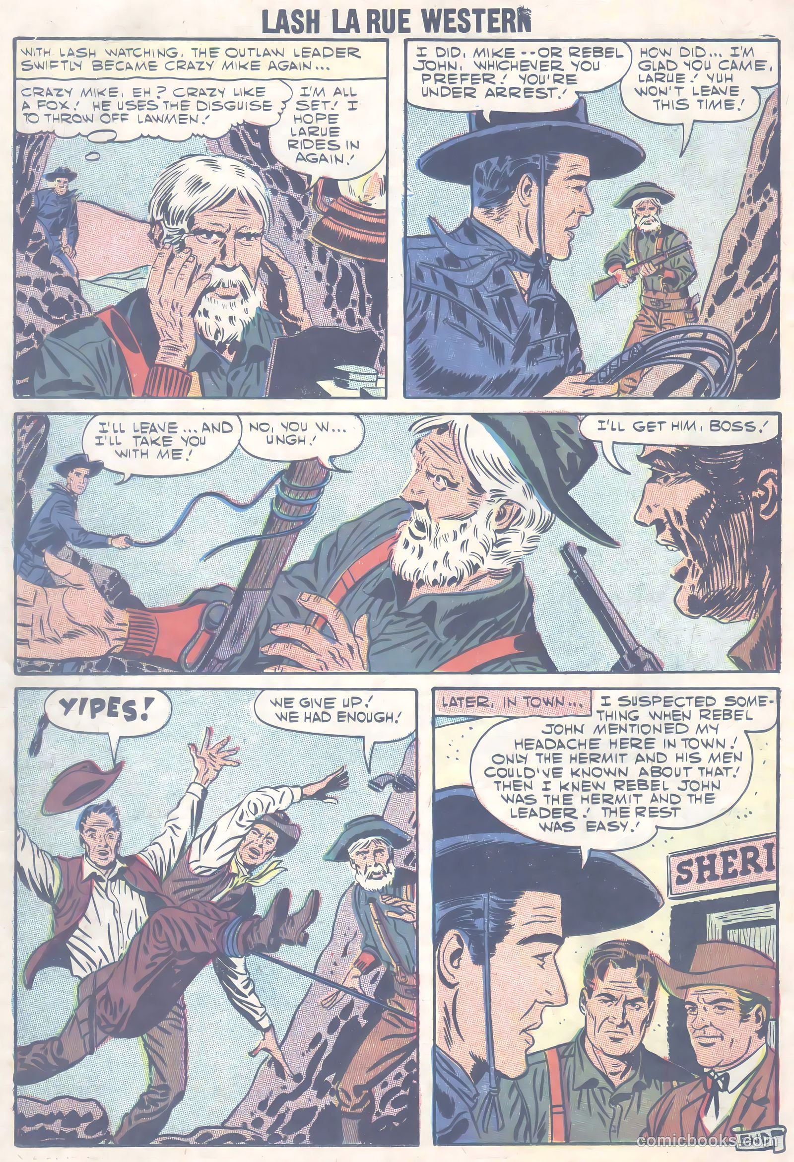 Lash La Rue Western #66 — page 15 of 37
