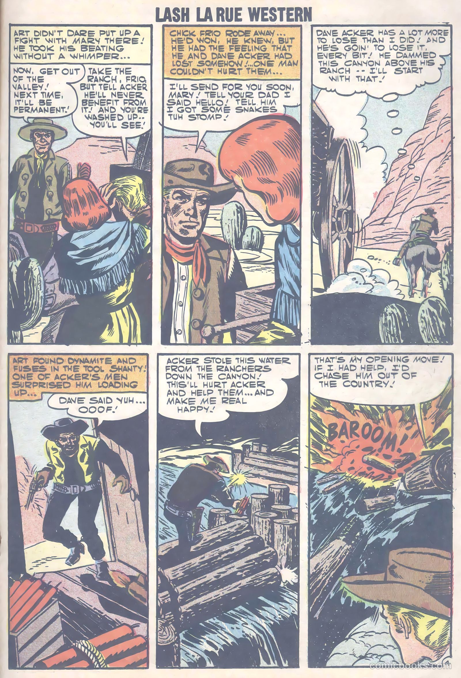 Lash La Rue Western #66 — page 24 of 37